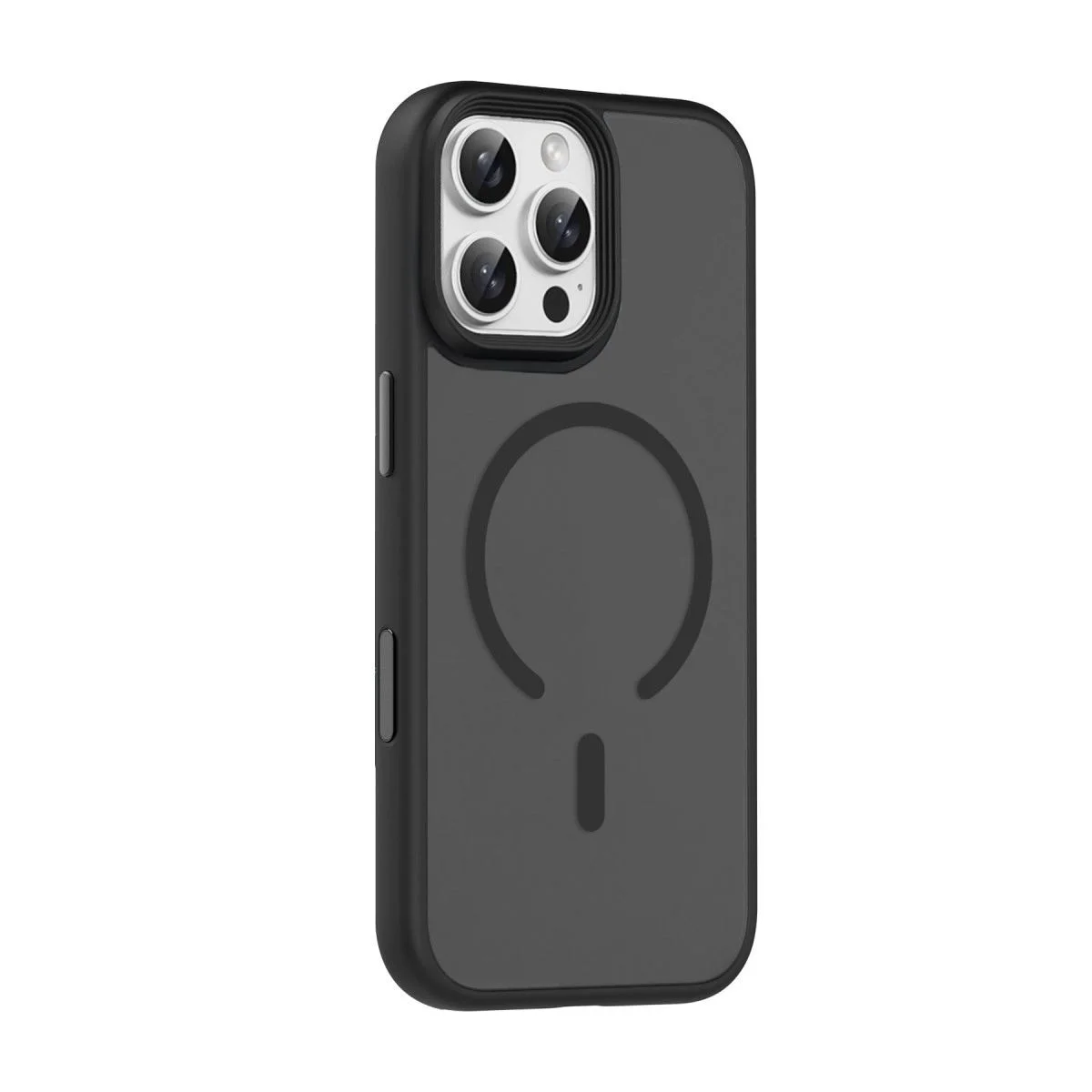 iPhone 16 Pro Max ile Uyumlu Megane MagSafe Kılıf - Siyah, Askeri Sınıf Koruma iPhone 16 Pro Max ile Uyumlu Megane MagSafe Kılıf - Siyah, Askeri Sınıf Koruma