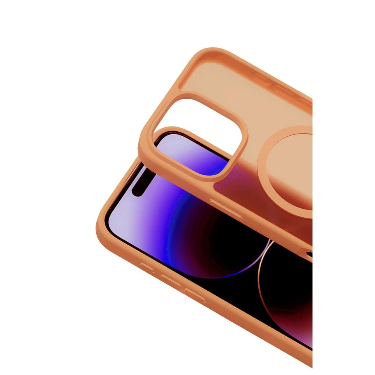 iPhone 16 Pro Max ile Uyumlu Jota MagSafe Kapak - Turuncu Premium Silikon Kılıf Fiyatı, Yorumları ve Özellikleri