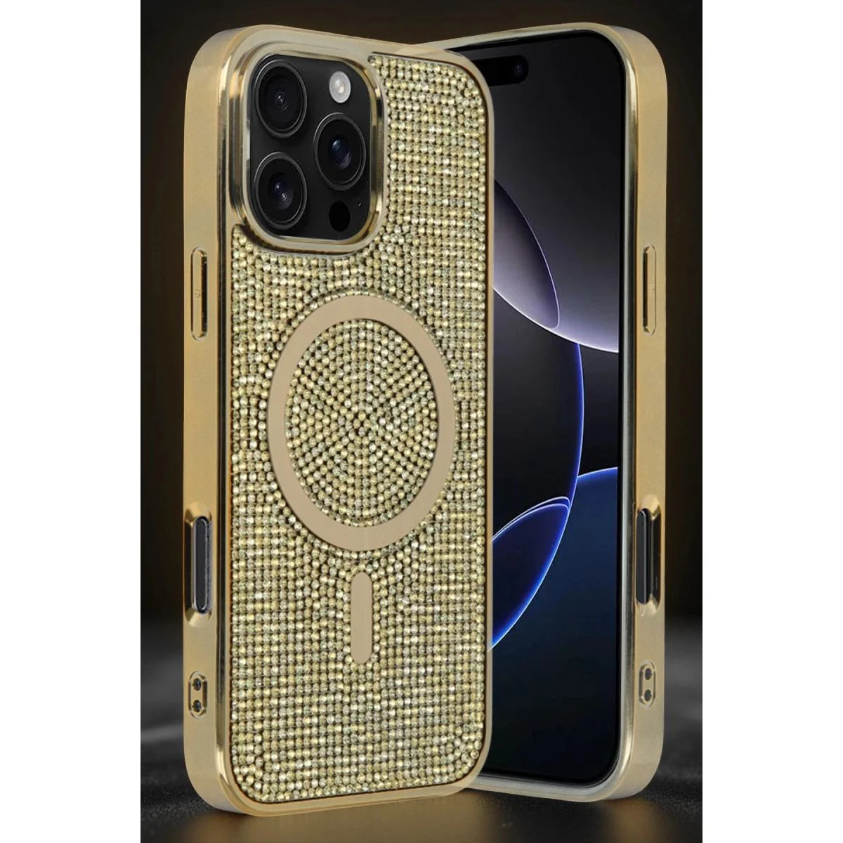 iPhone 16 Pro Max ile Uyumlu Helen MagSafe Kapak - Gold | Joko Şık ve Dayanıklı Kılıf Fiyatı, Yorumları ve Özellikleri