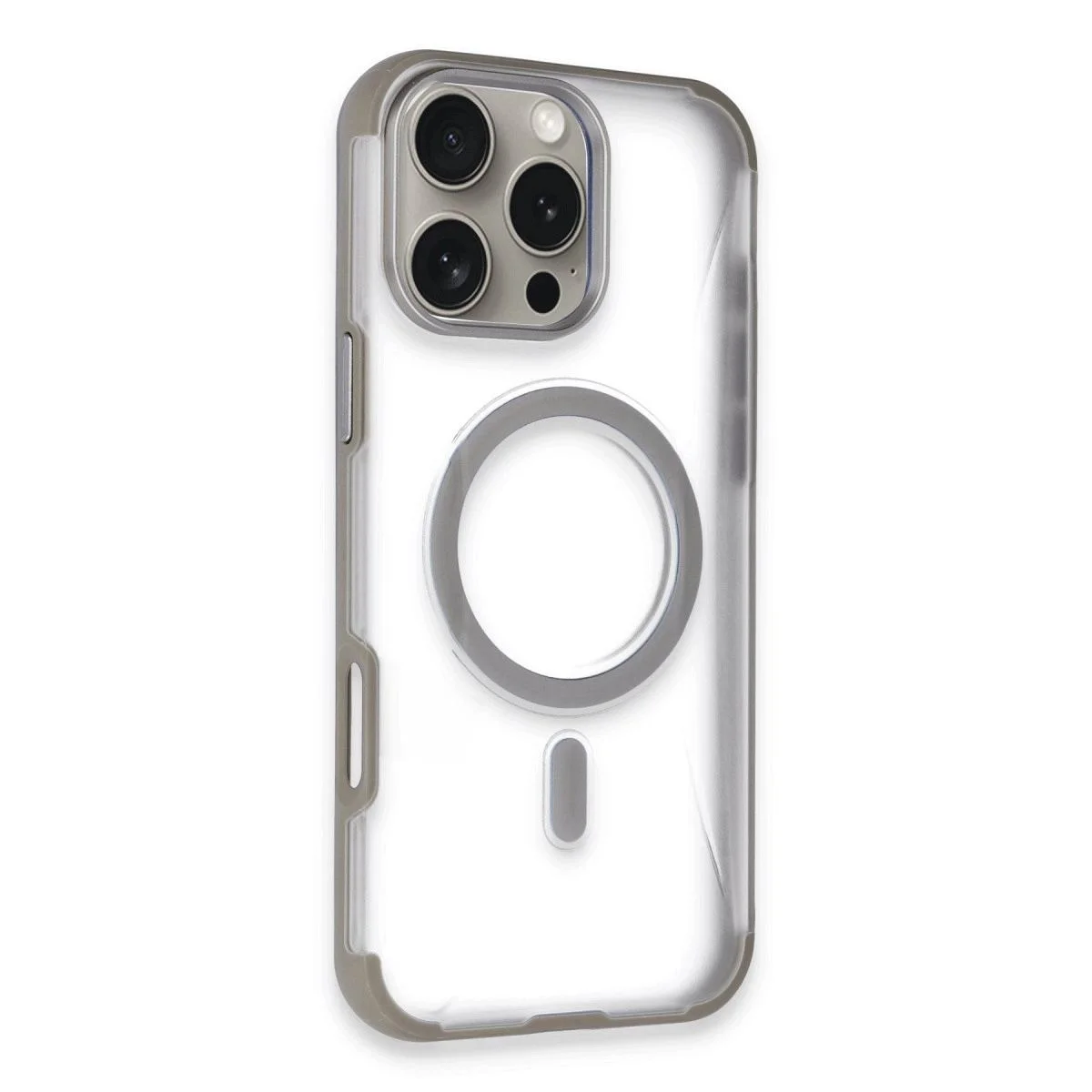 iPhone 16 Pro Max ile Uyumlu Hilton MagSafe Kılıf - Titan Gri | Darbe ve Çizilme Koruması Fiyatı, Yorumları ve Özellikleri