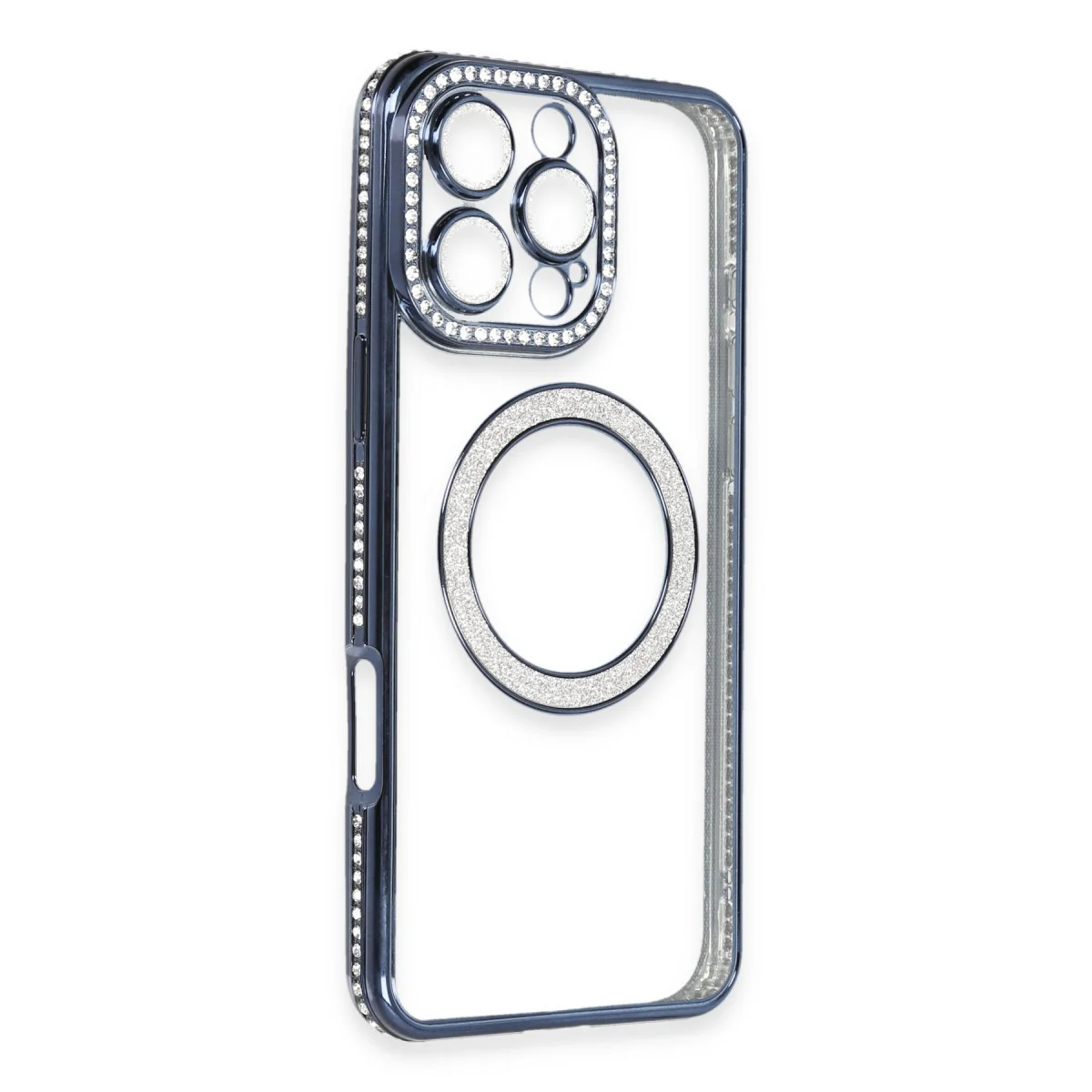 iPhone 16 Pro Max Joke Simli Magneticsafe Kılıf - Lacivert