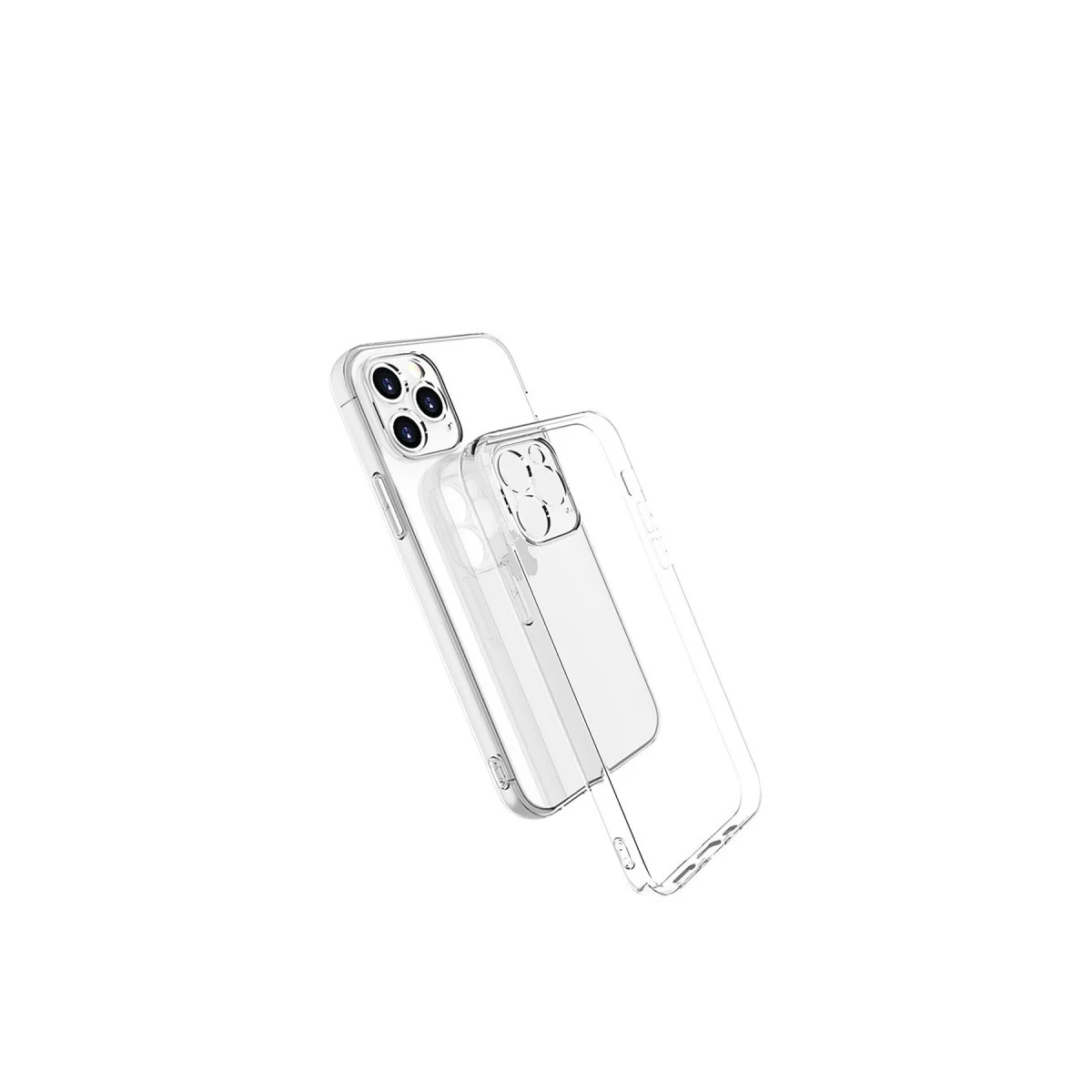 iPhone 16 Pro Max Lüx Şeffaf Silikon Kılıf – Tasarımını Korur, Korur