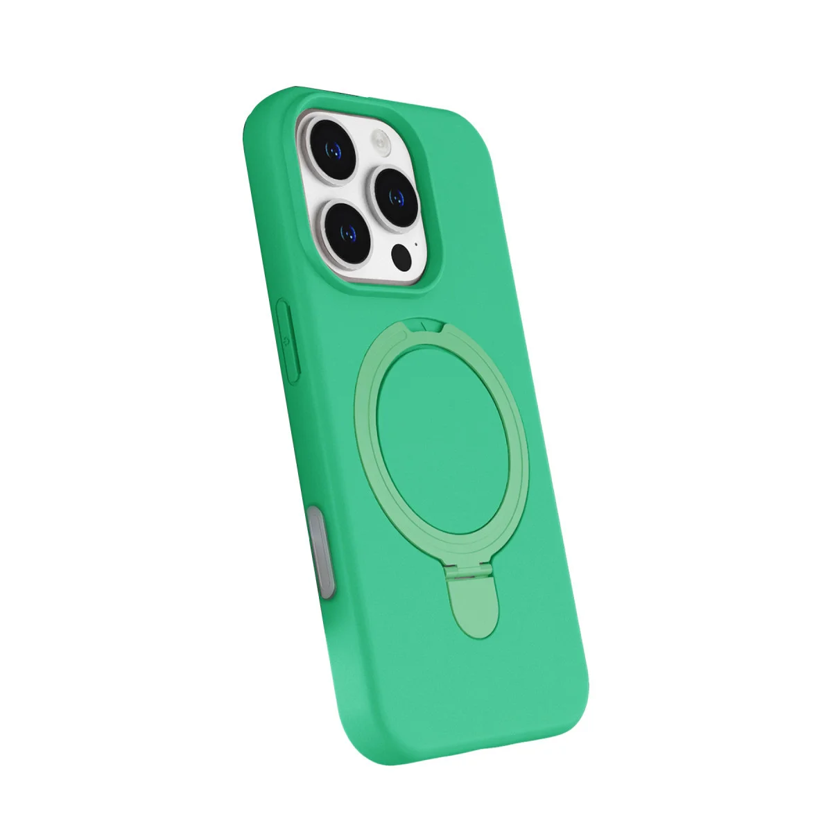 iPhone 16 Pro Max Regal Magsafe Standlı Yeşil Kapak