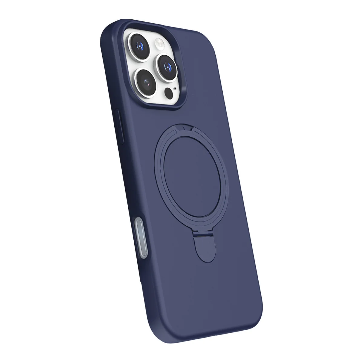 iPhone 16 Pro Max Regal Magsafe Standlı Kapak - Lacivert