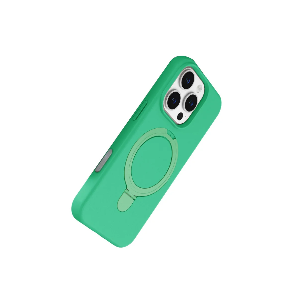 iPhone 16 Pro Max Regal Magsafe Standlı Yeşil Kapak
