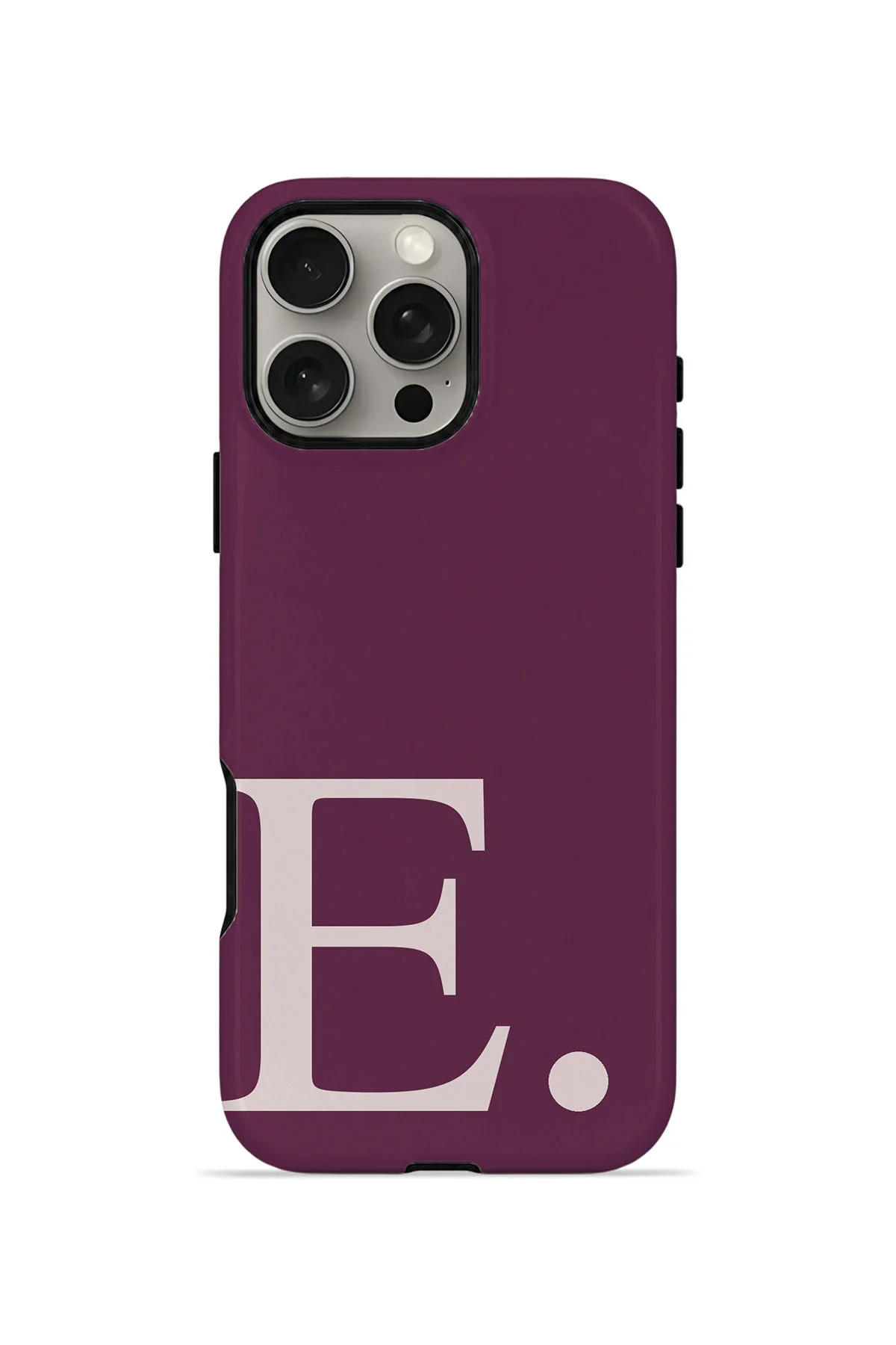 iPhone 16 Pro Max Vorian Magsafe Çift Katmanlı Darbe Korumalı Kılıf Wine Blush E