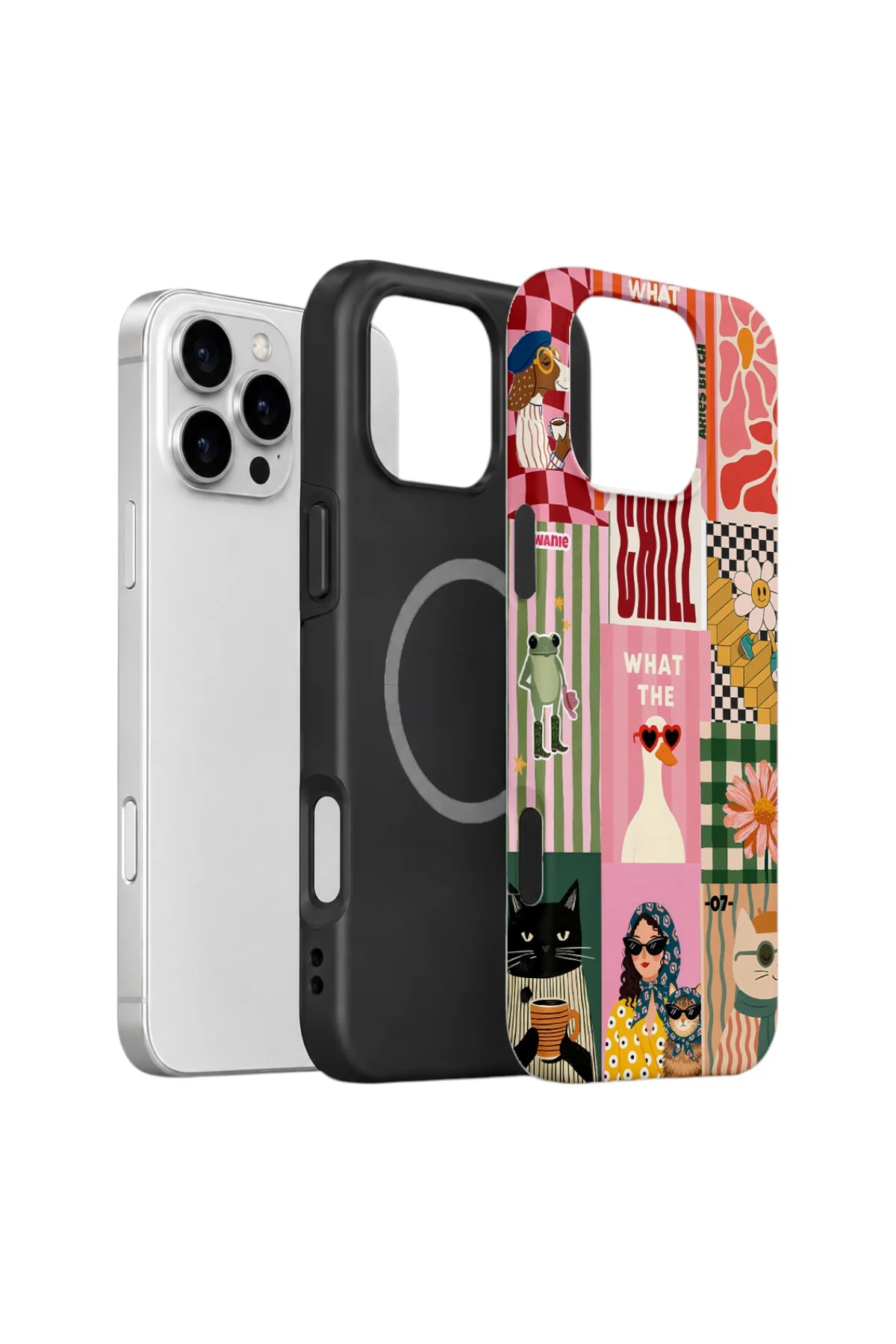 iPhone 16 Pro Max Vorian Magsafe Çift Katmanlı Korumalı Kılıf Dolce Vita Collage Fiyatı, Yorumları ve Özellikleri