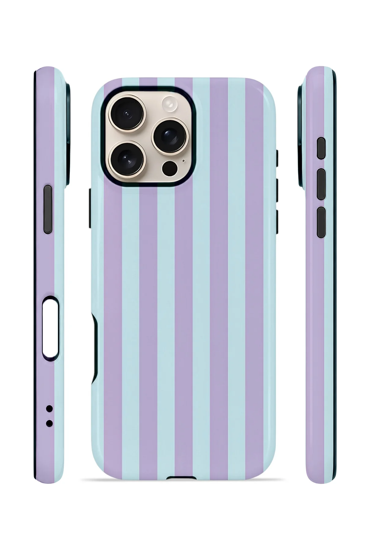 iPhone 16 Pro Max Vorian Magsafe Çift Katmanlı Korumalı Kılıf Lilac Riviera Stripe Fiyatı, Yorumları ve Özellikleri