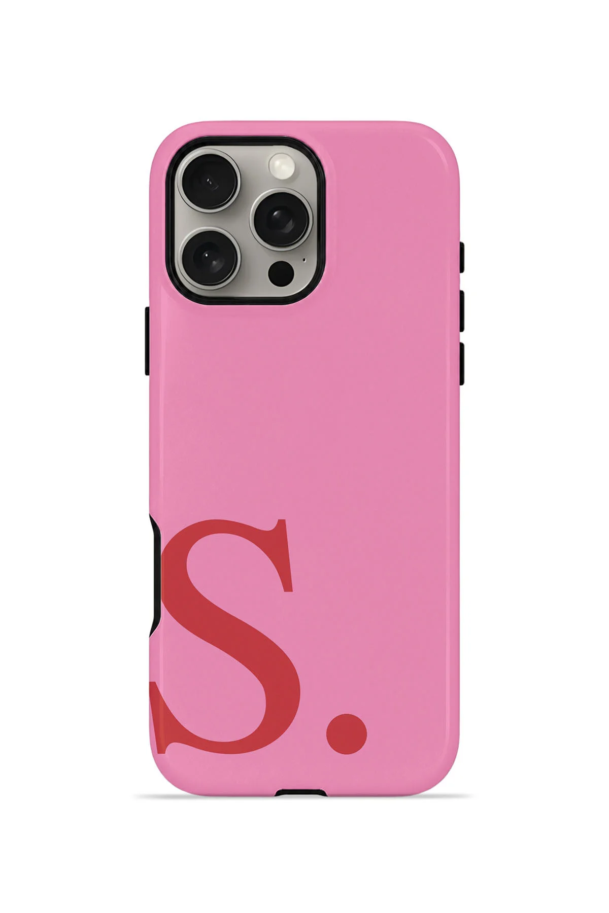 iPhone 16 Pro Max Vorian Magsafe Çift Katmanlı Darbe Korumalı Kılıf Poppy Pink S