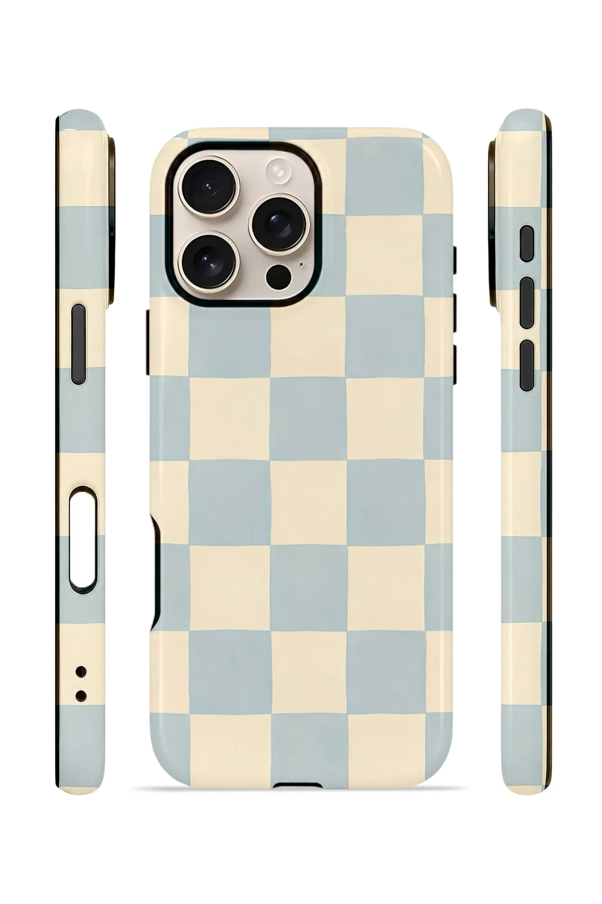 iPhone 16 Pro Max Vorian Magsafe Çift Katmanlı Korumalı Kılıf Powder Blue Checker Fiyatı, Yorumları ve Özellikleri