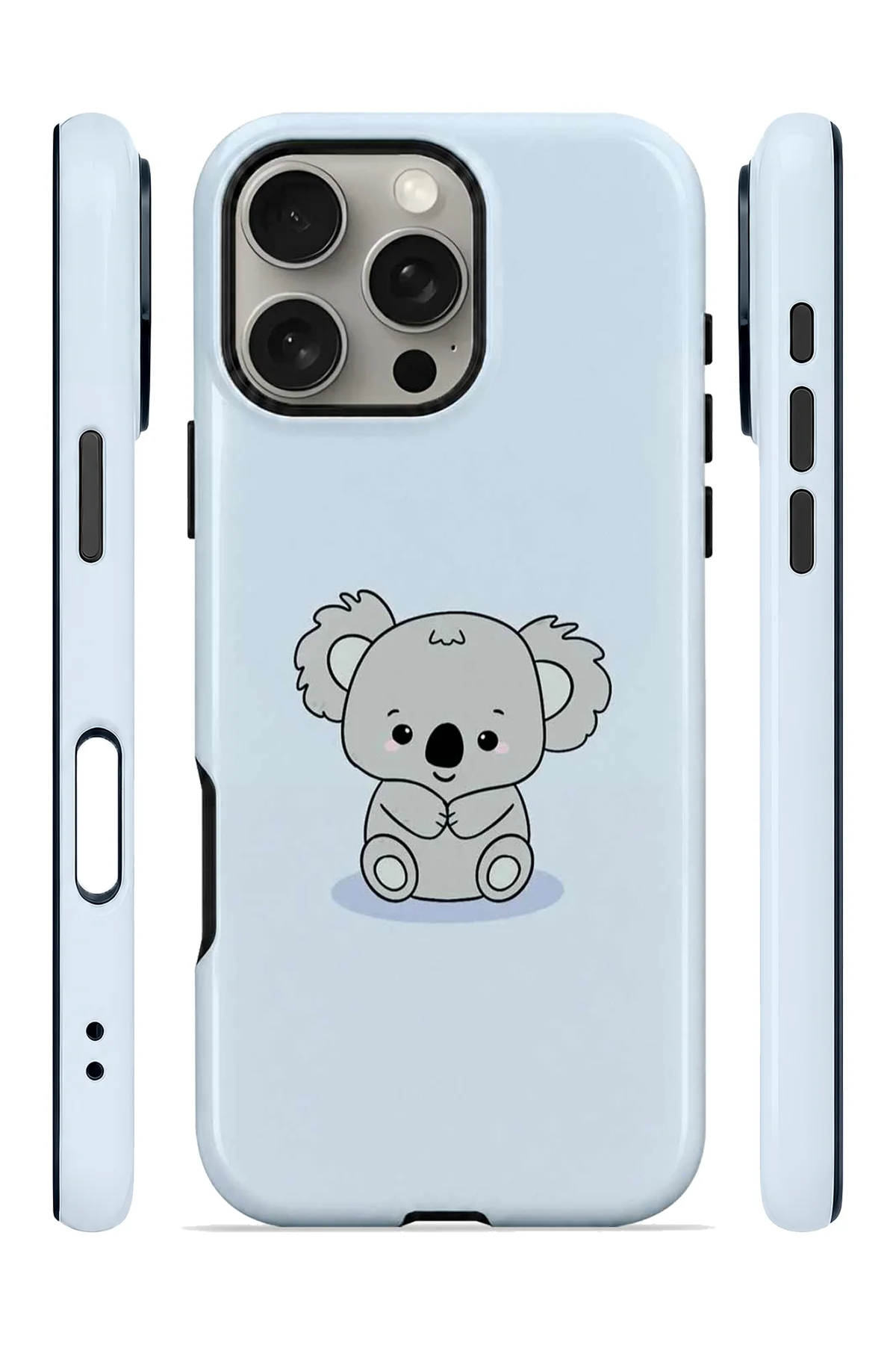iPhone 16 Pro Max Vorian MagSafe Çift Katmanlı Yavru Koalalı Kılıf iPhone 16 Pro Max Vorian MagSafe Çift Katmanlı Yavru Koalalı Kılıf - Görsel 3