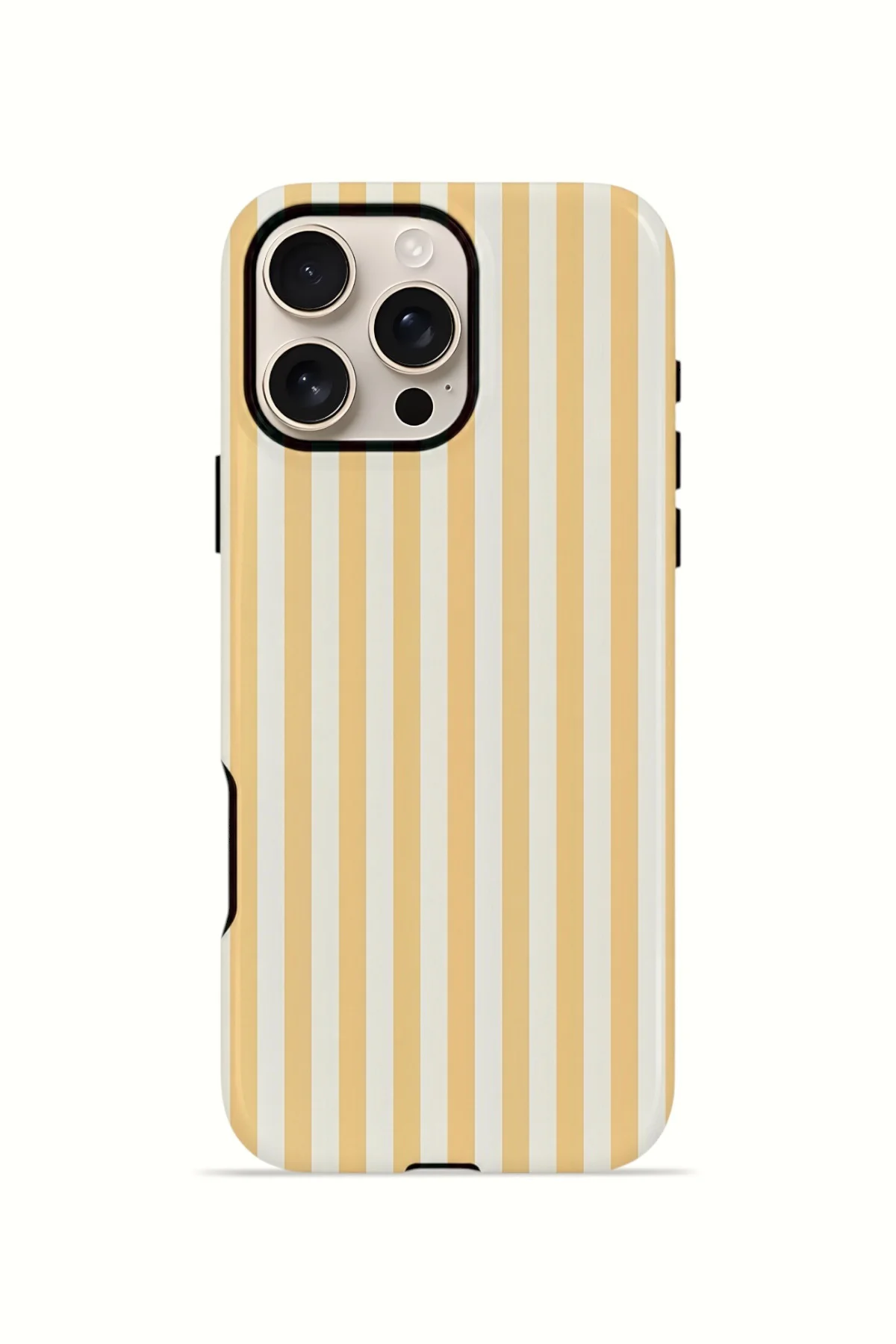 iPhone 16 Pro Max Vorian Çift Katmanlı Kılıf Vanilla Pinstripe Fiyatı, Yorumları ve Özellikleri