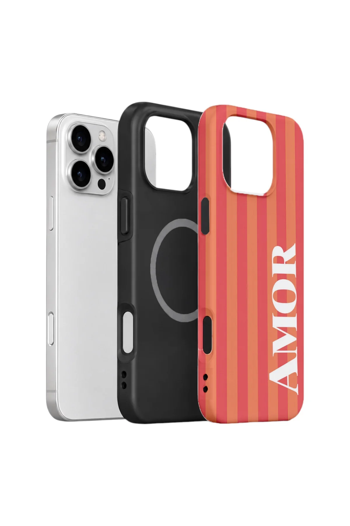 iPhone 16 Pro Max Vorian Çift Katmanlı MagSafe Kılıf Amor Sunset