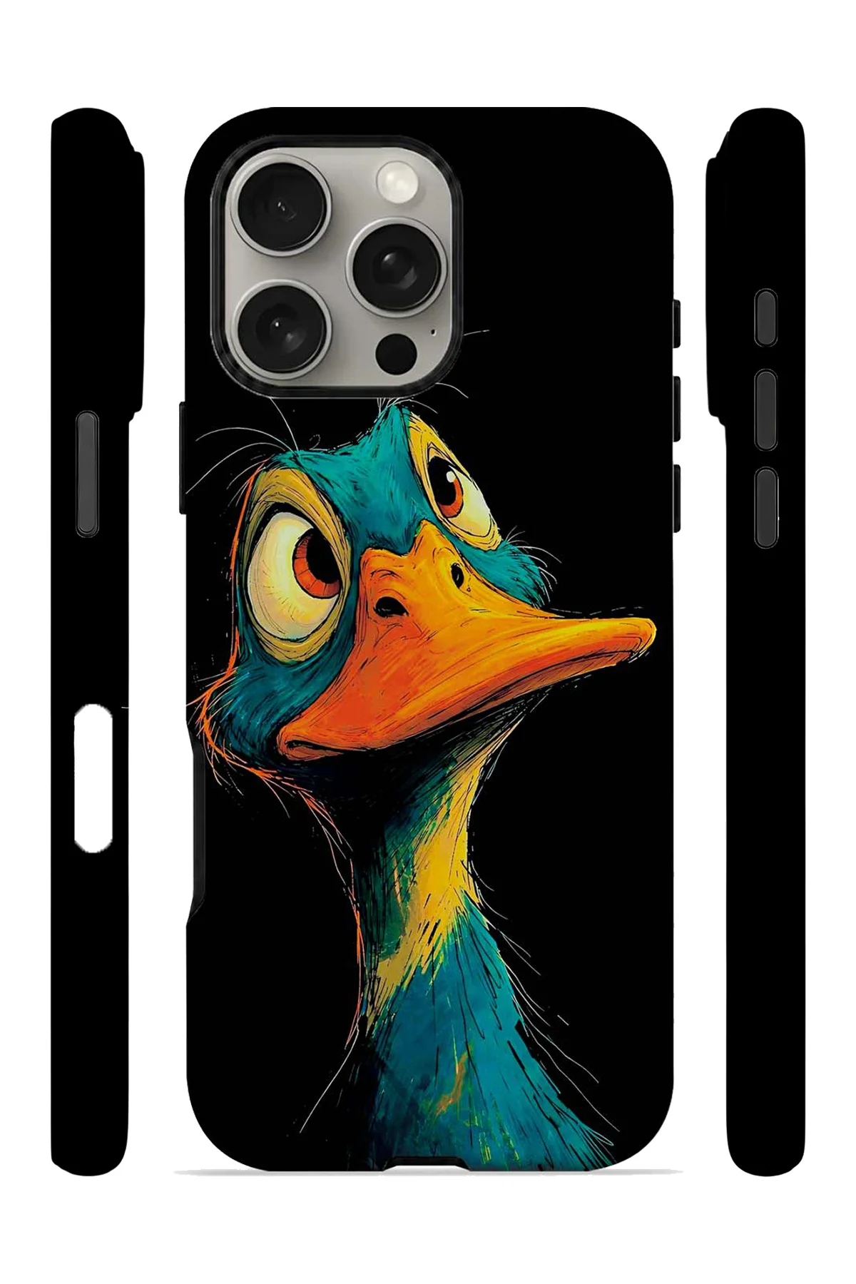 iPhone 16 Pro Max Vorian MagSafe Çift Katmanlı Neon Ördekli Kılıf iPhone 16 Pro Max Vorian MagSafe Çift Katmanlı Neon Ördekli Kılıf - Görsel 3