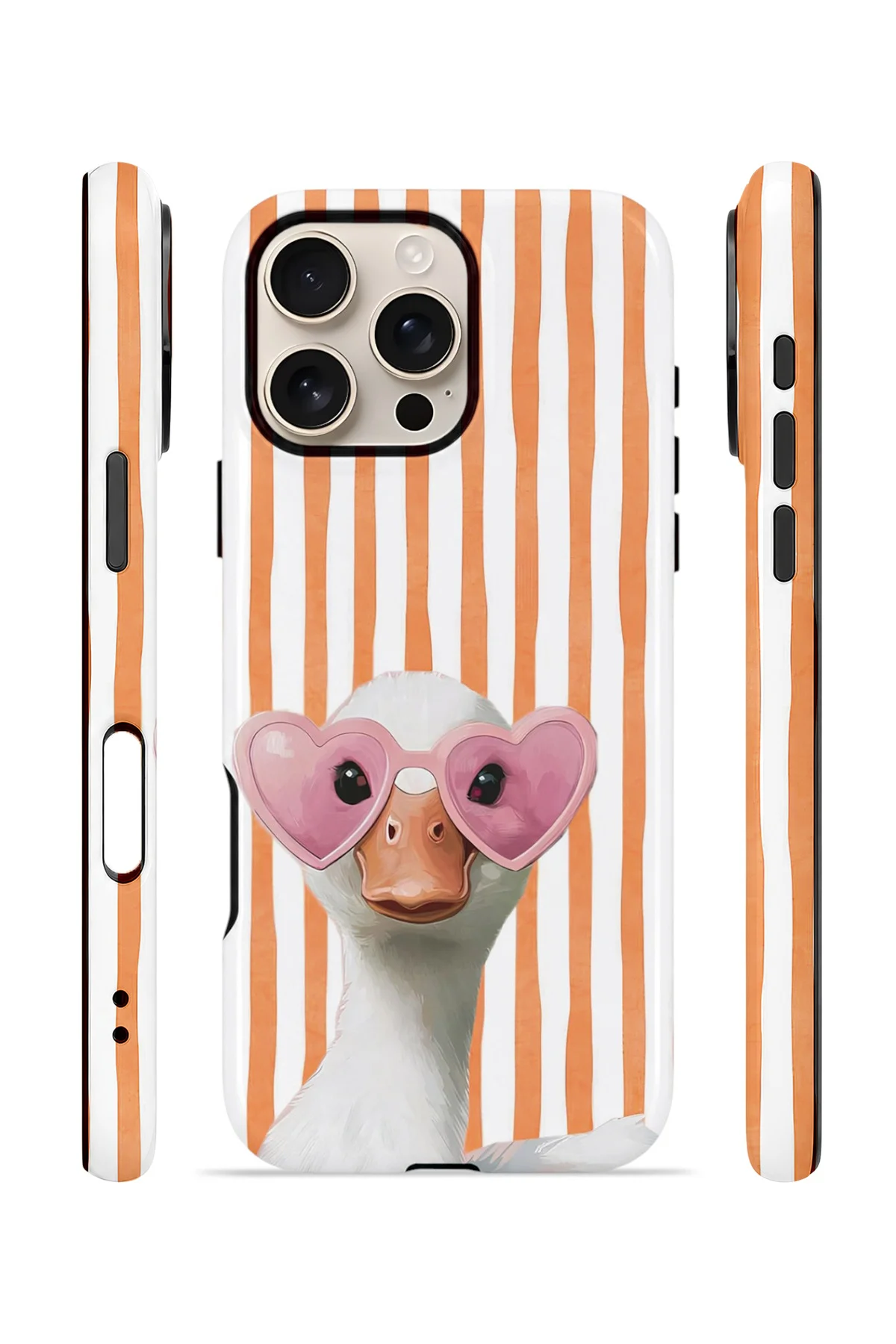 iPhone 16 Pro Max Vorian Magsafe Çift Katmanlı Korumalı Kılıf Heart Glasses Goose Fiyatı, Yorumları ve Özellikleri