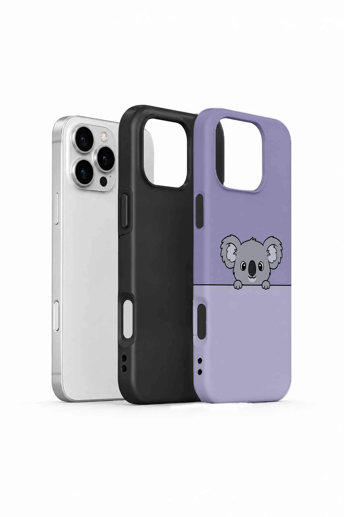 iPhone 16 Pro Max Vorian Çift Katmanlı Saklanan Koalalı Kılıf iPhone 16 Pro Max Vorian Çift Katmanlı Saklanan Koalalı Kılıf - Görsel 2
