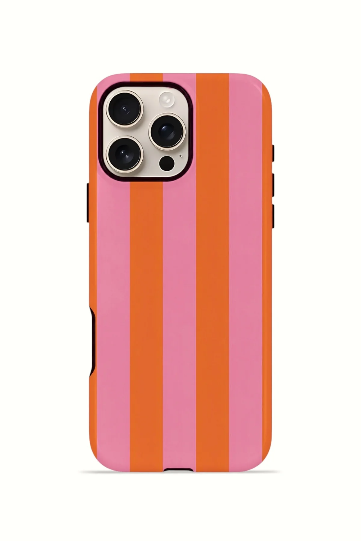iPhone 16 Pro Max Vorian Çift Katmanlı Kılıf Tangerine Rose Stripe Fiyatı, Yorumları ve Özellikleri