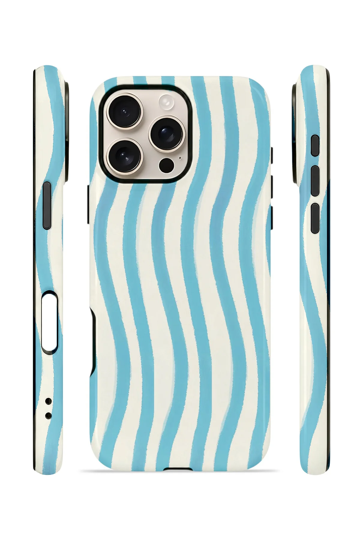 iPhone 16 Pro Max Vorian Çift Katmanlı Kılıf Aqua Wave Riviera Fiyatı, Yorumları ve Özellikleri