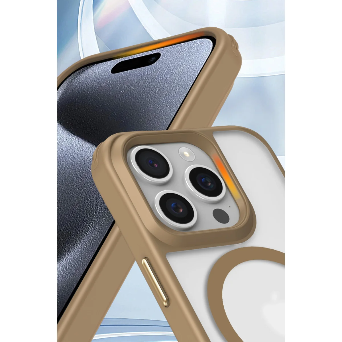 iPhone 16 Pro Silikon Kılıf MagSafe Siyah – Enka Serisi, Askı Aparatlı ve 3.66m Darbe Korumalı