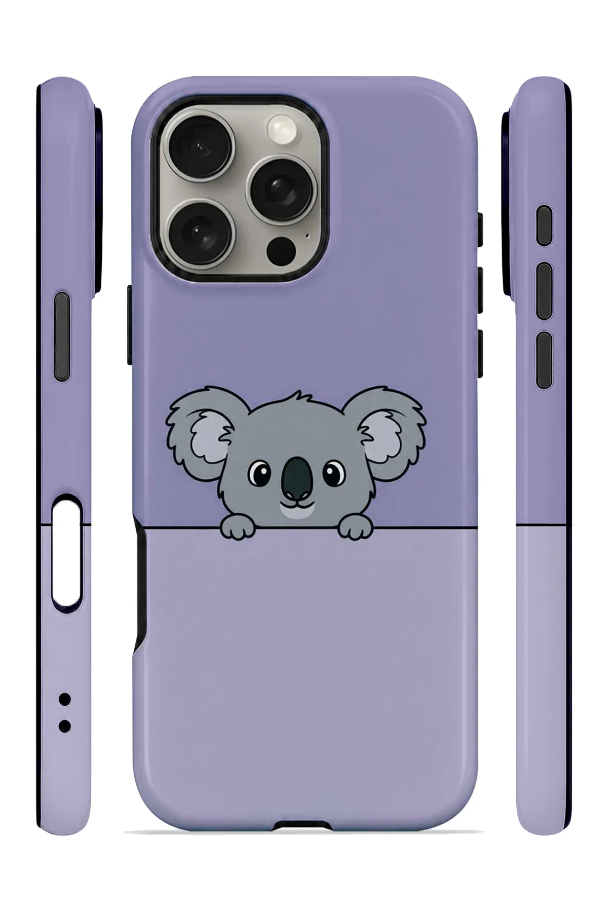 iPhone 16 Pro Vorian MagSafe Çift Katmanlı Saklanan Koalalı Kılıf iPhone 16 Pro Vorian MagSafe Çift Katmanlı Saklanan Koalalı Kılıf - Görsel 3