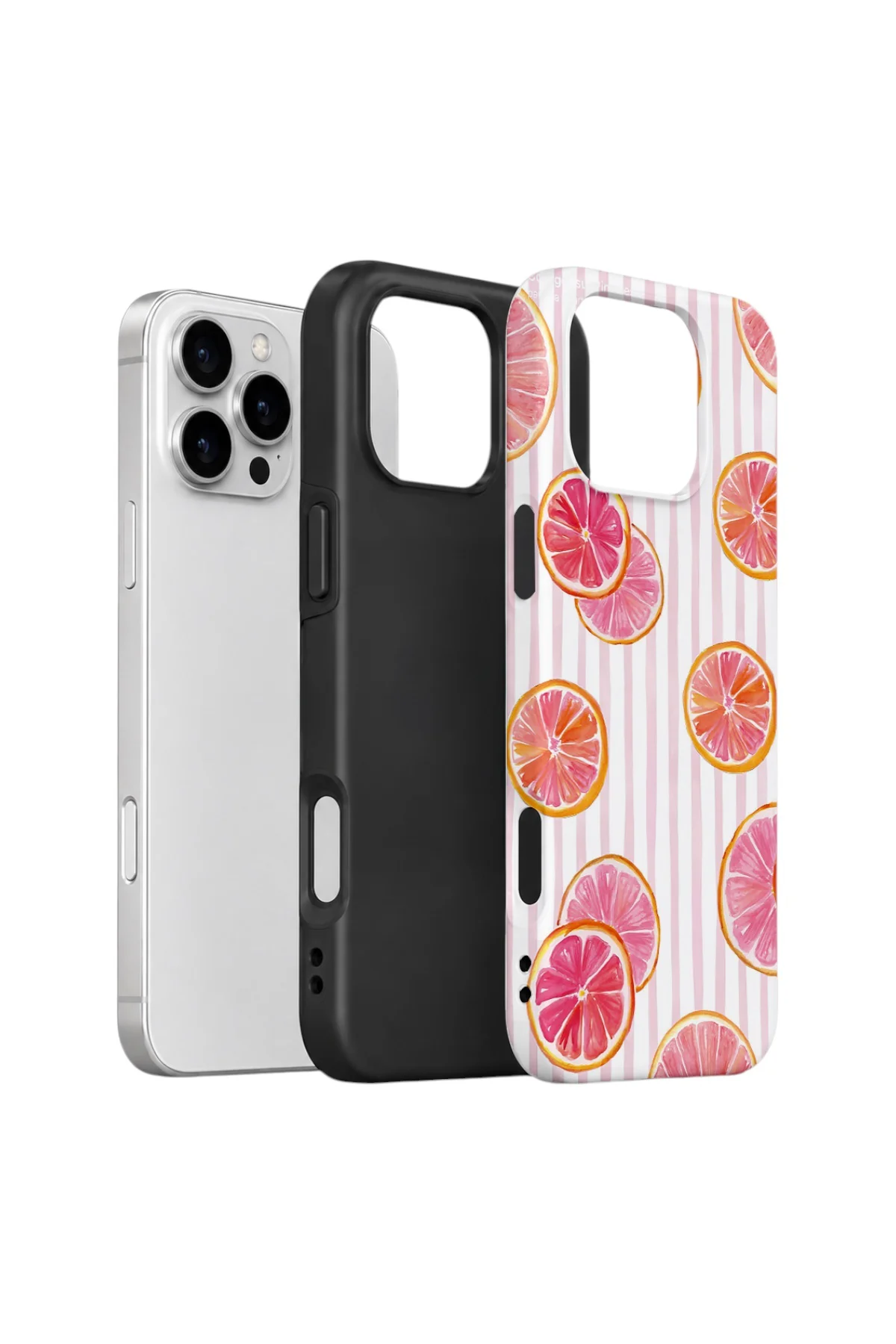 iPhone 16 Pro Vorian Çift Katmanlı Kılıf Pink Grapefruit Garden Fiyatı, Yorumları ve Özellikleri