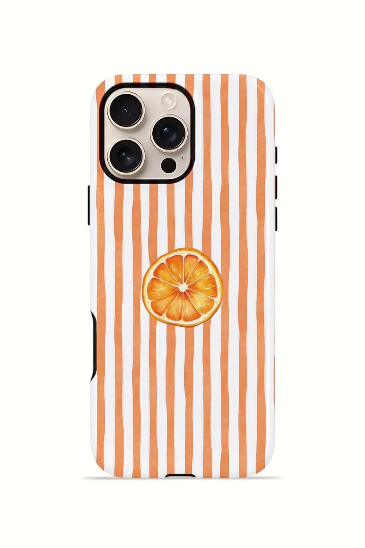 iPhone 16 Pro Vorian Çift Katmanlı MagSafe Kılıf Orange Slice Stripe Fiyatı, Yorumları ve Özellikleri