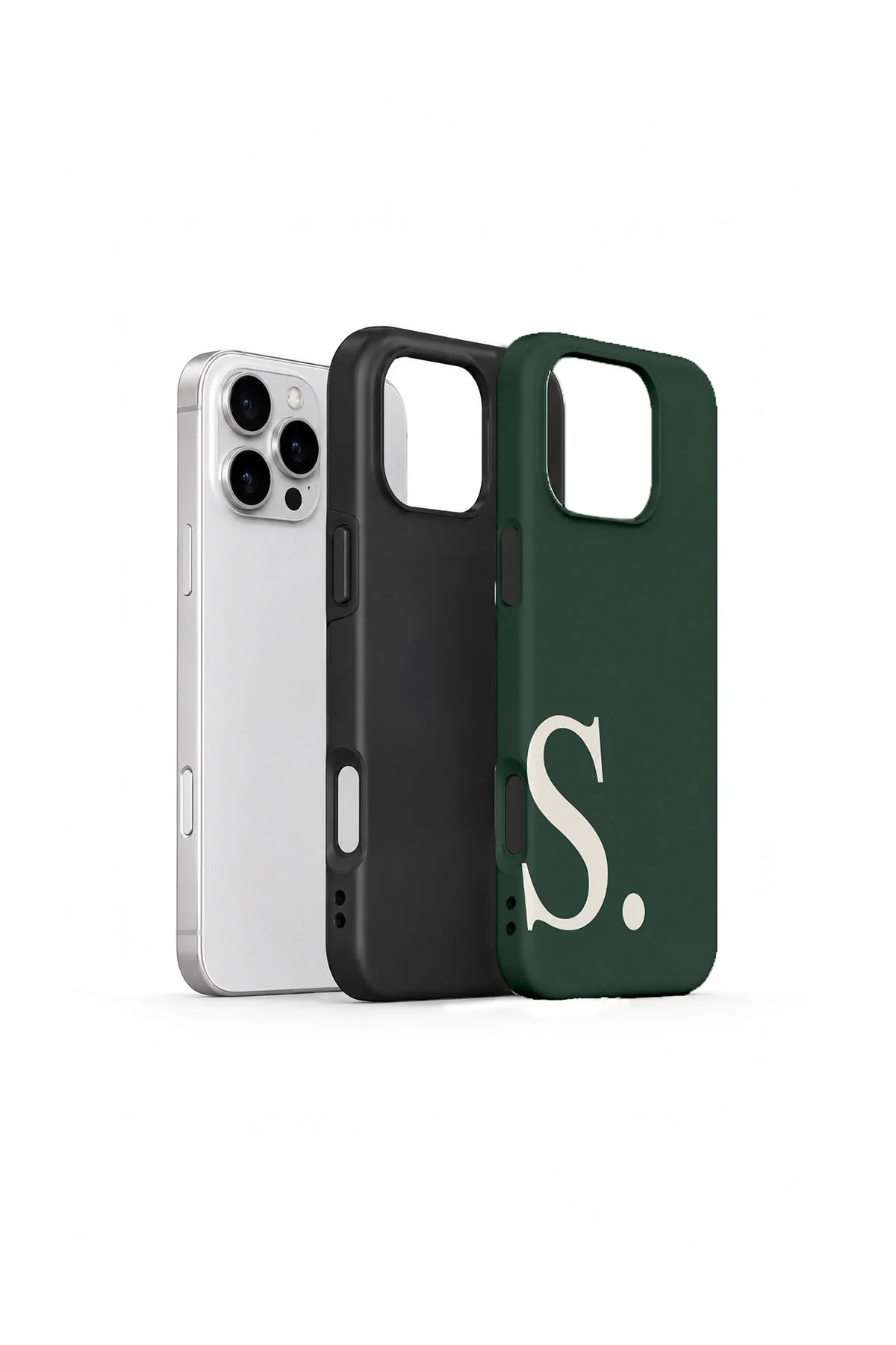iPhone 16 Pro Vorian Çift Katmanlı Korumalı Kılıf Heritage Ivory S