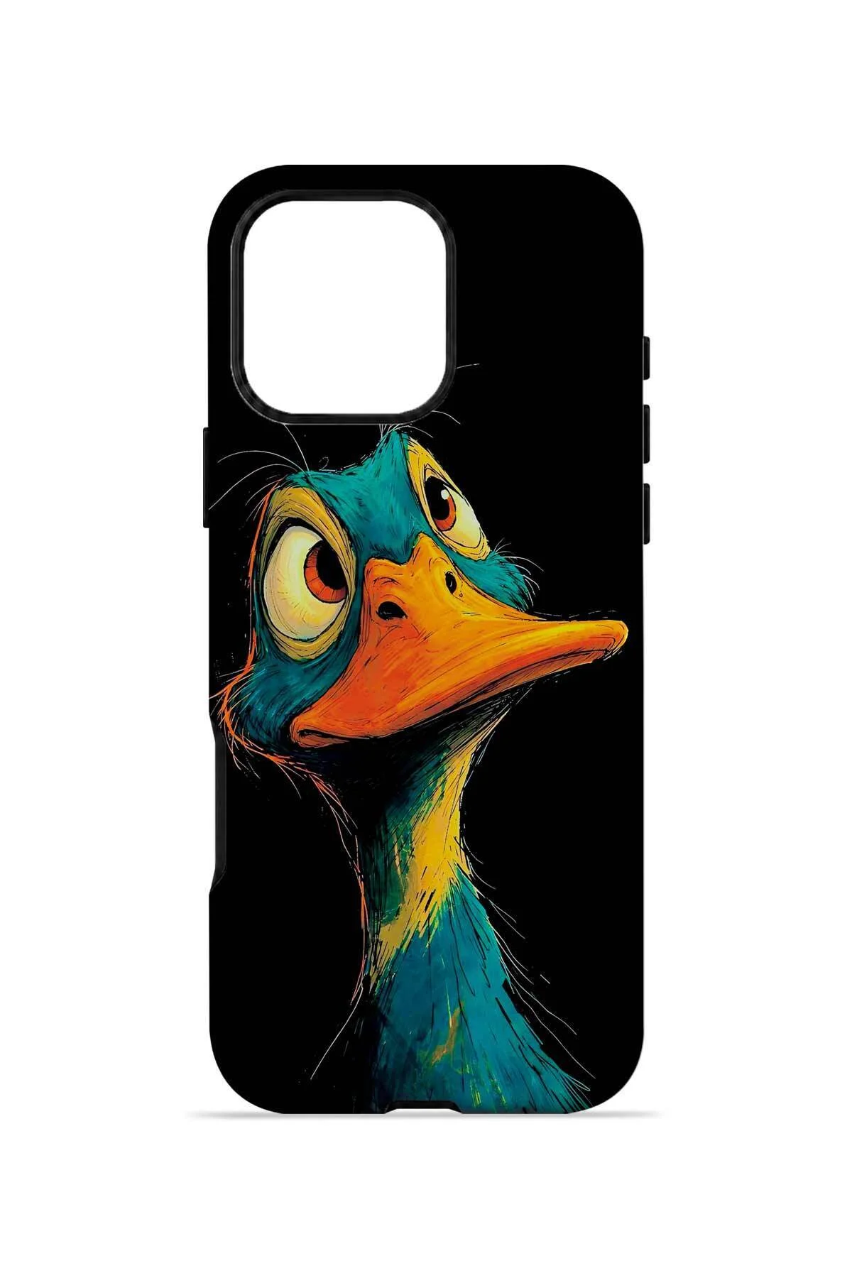 iPhone 16 Pro Vorian Çift Katmanlı Neon Ördekli Kılıf iPhone 16 Pro Vorian Çift Katmanlı Neon Ördekli Kılıf - Görsel 4