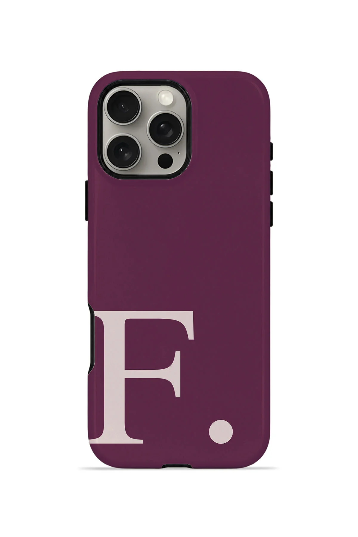 iPhone 16 Pro Vorian Çift Katmanlı Korumalı Kılıf Wine Blush F iPhone 16 Pro Vorian Çift Katmanlı Korumalı Kılıf Wine Blush F