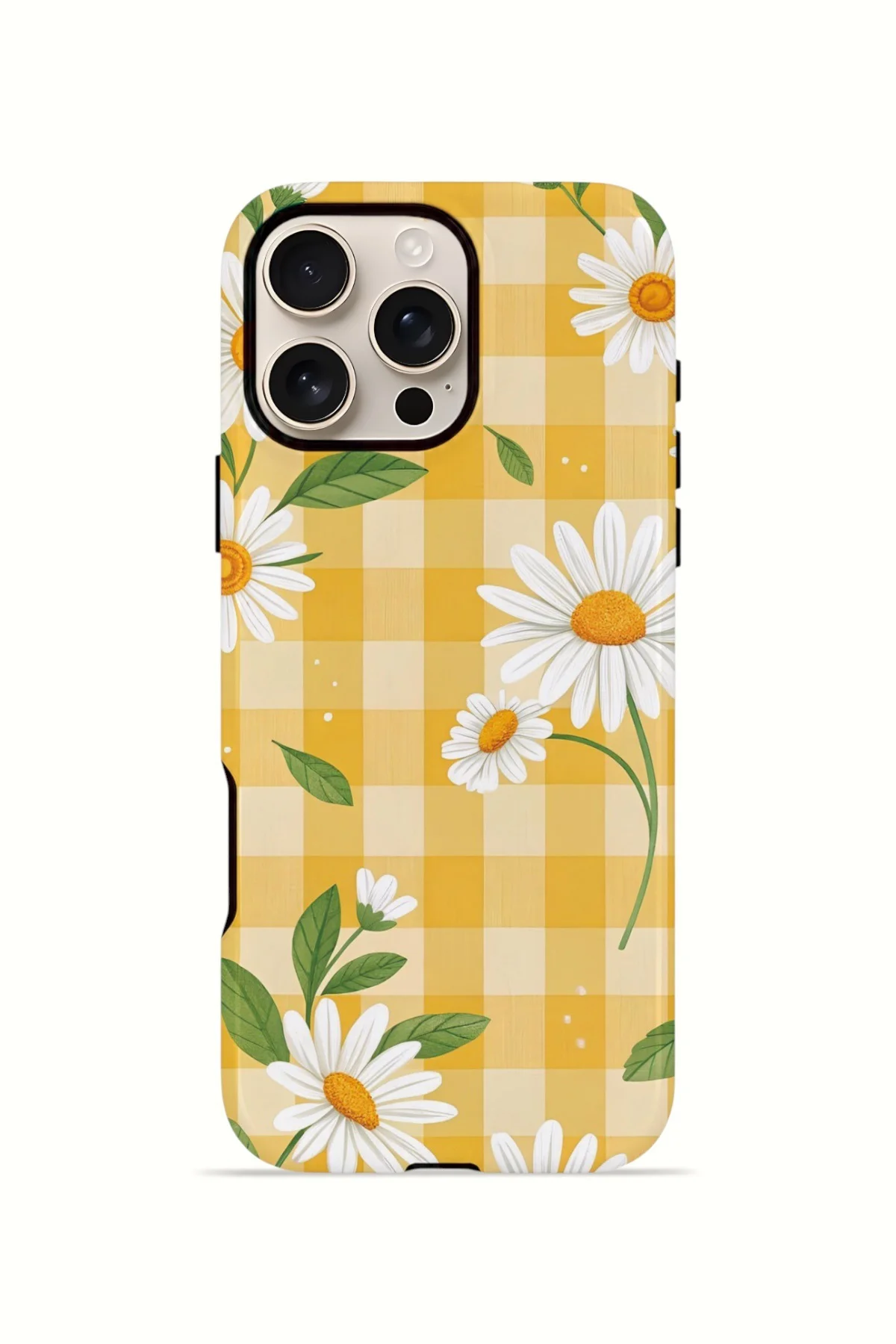 iPhone 16 Pro Vorian Çift Katmanlı Kılıf Daisy Picnic Gingham Fiyatı, Yorumları ve Özellikleri
