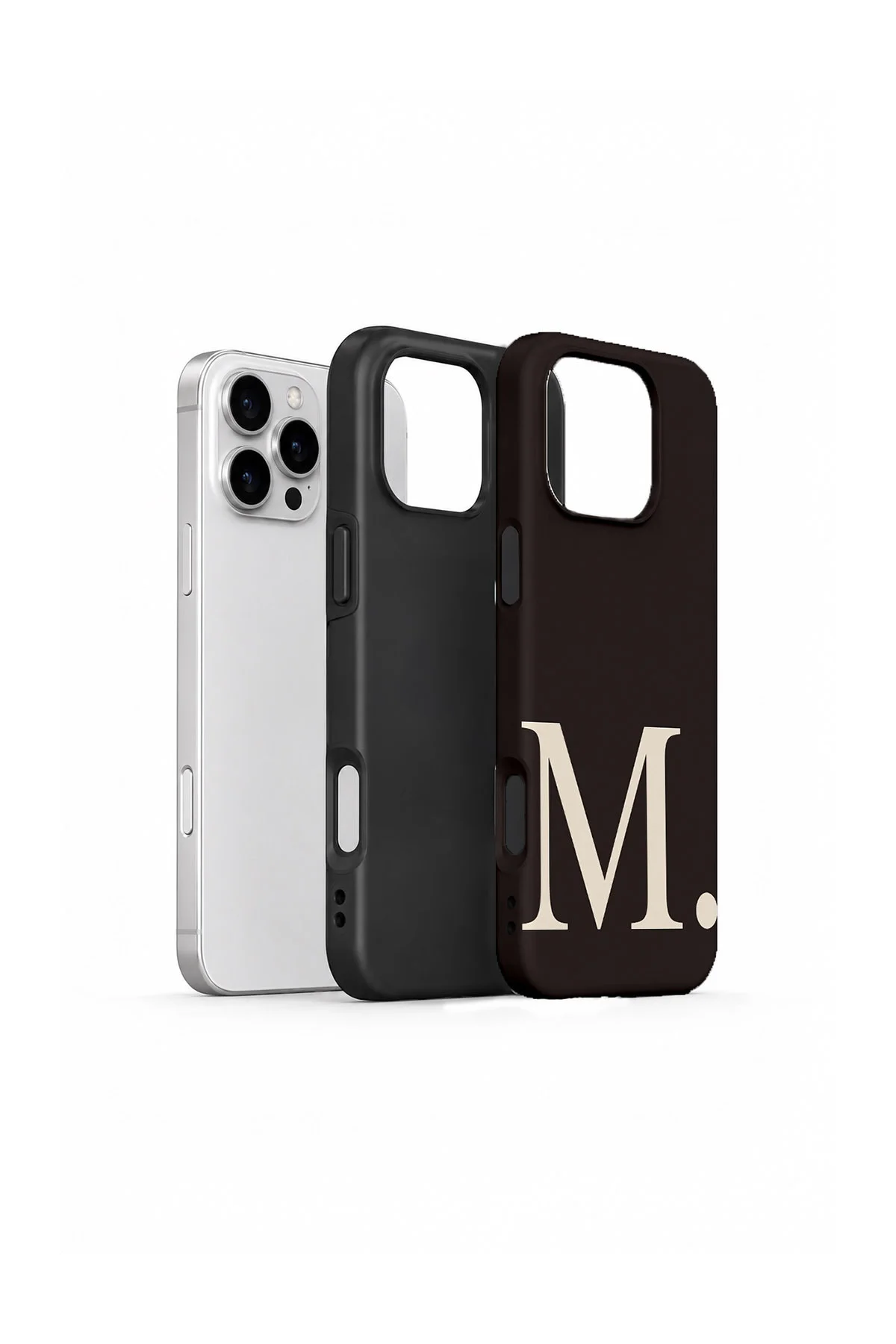 iPhone 16 Pro Vorian Çift Katmanlı Korumalı Kılıf Espresso Silk M