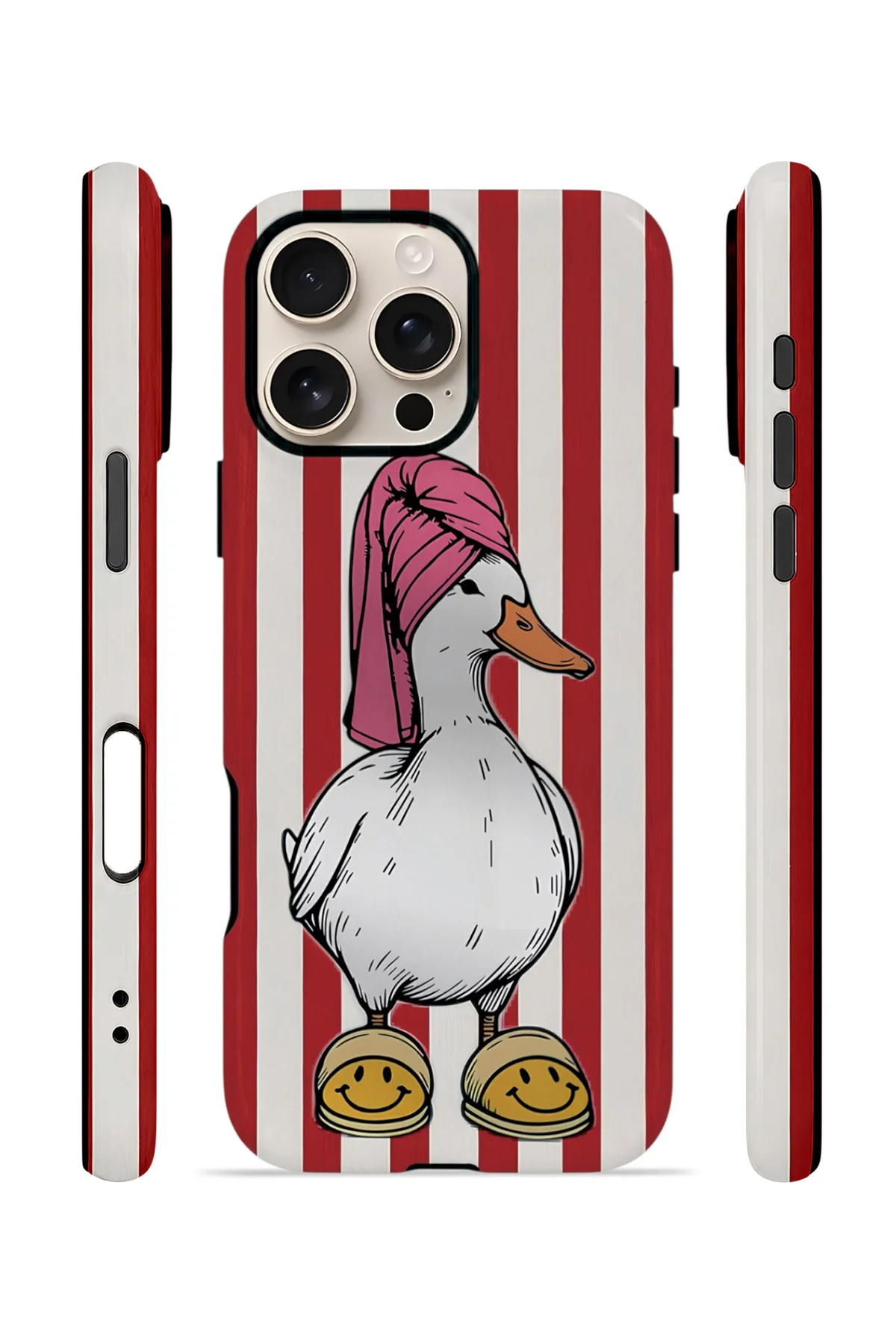 iPhone 16 Pro Vorian Çift Katmanlı MagSafe Kılıf Duchess Duck
