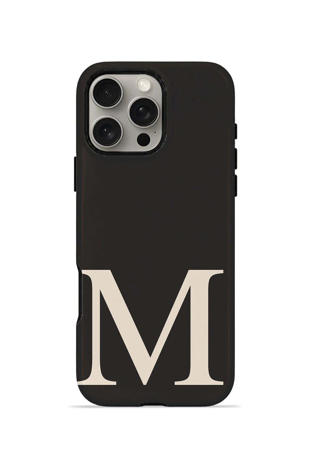 iPhone 16 Pro Vorian Çift Katmanlı Korumalı Kılıf Espresso Silk M