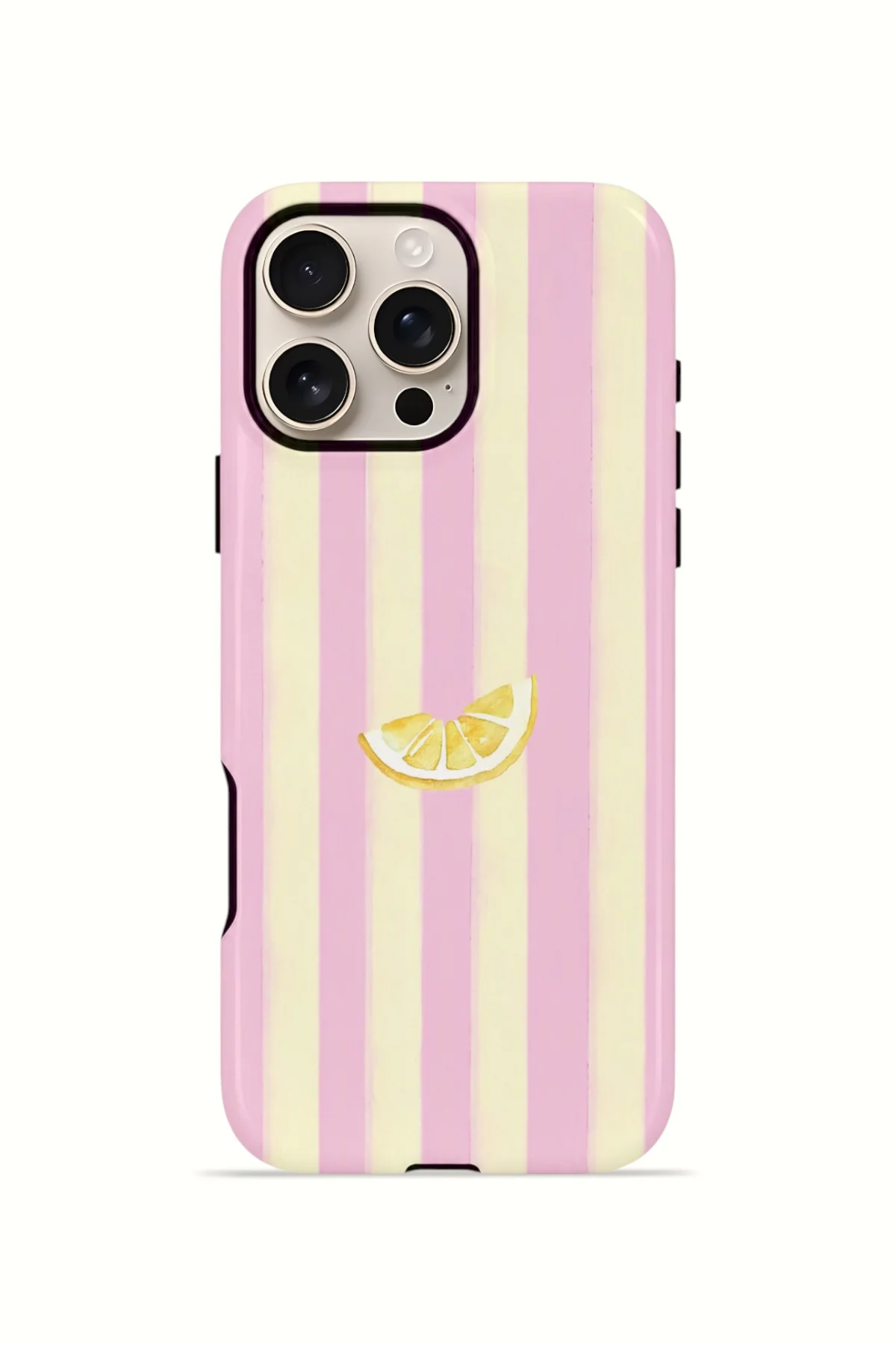 iPhone 16 Pro Vorian Yough Kılıf Lemon Charm Pink