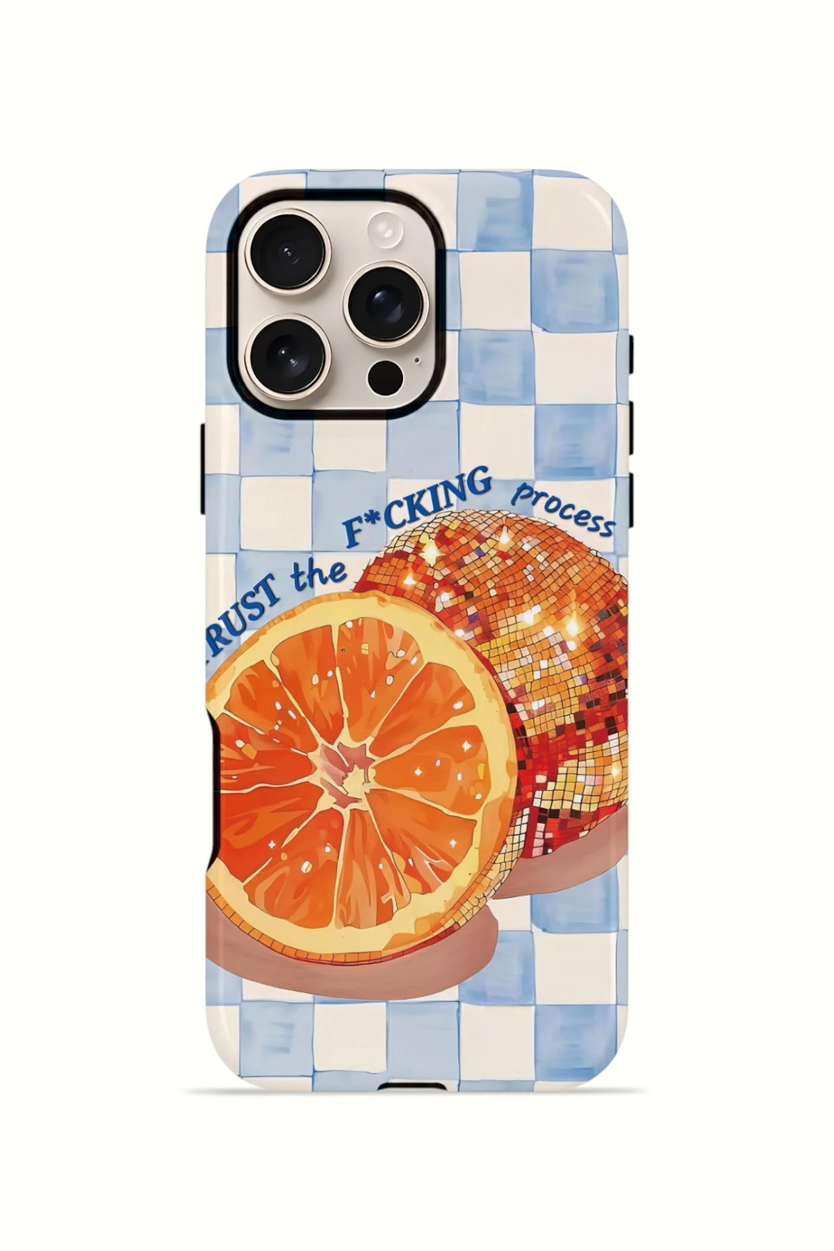 iPhone 16 Pro Vorian Çift Katmanlı Kılıf Orange Press Collage Fiyatı, Yorumları ve Özellikleri