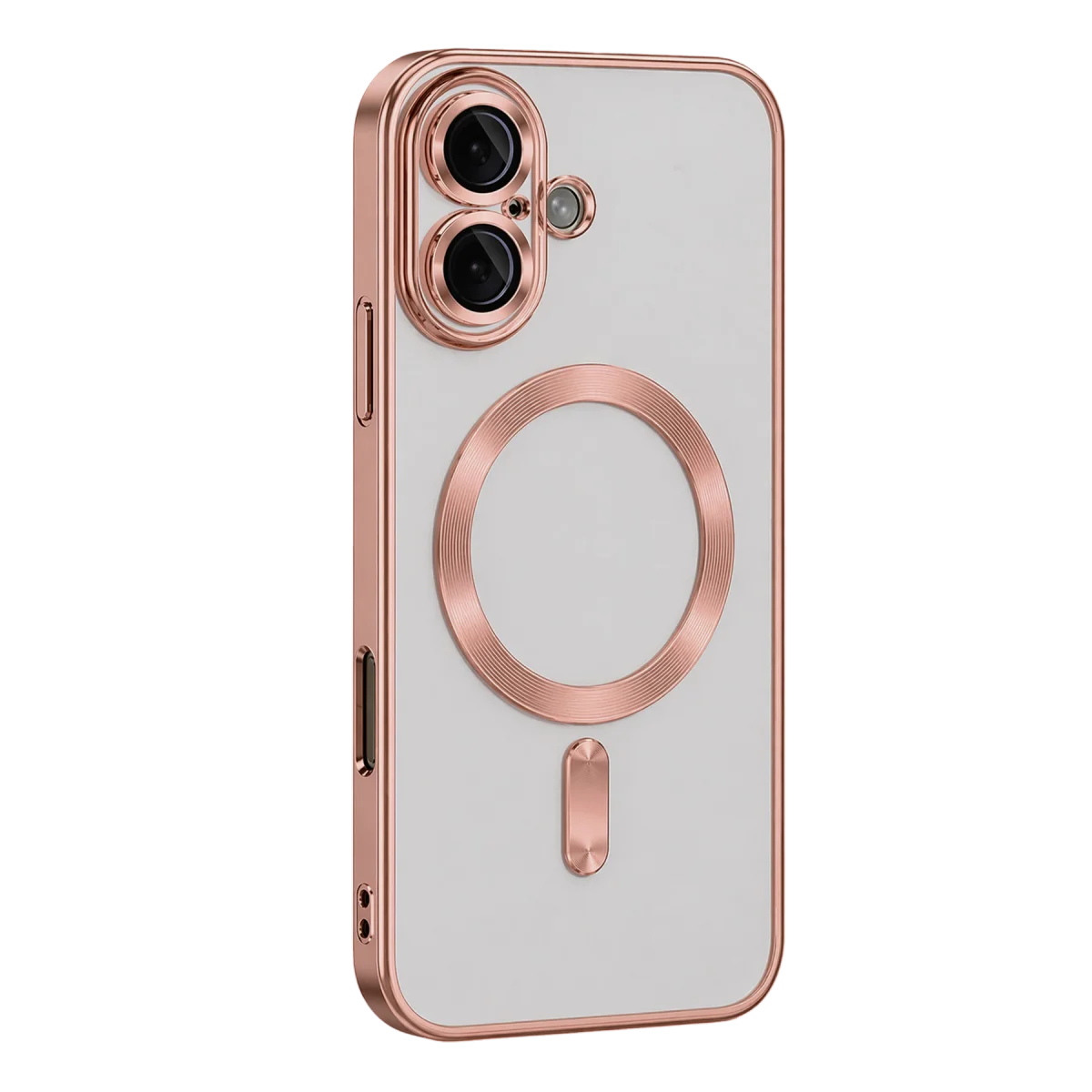iPhone 16 Rose Kross Magneticsafe Şeffaf Kılıf - 360° Güvenlik ve Estetik