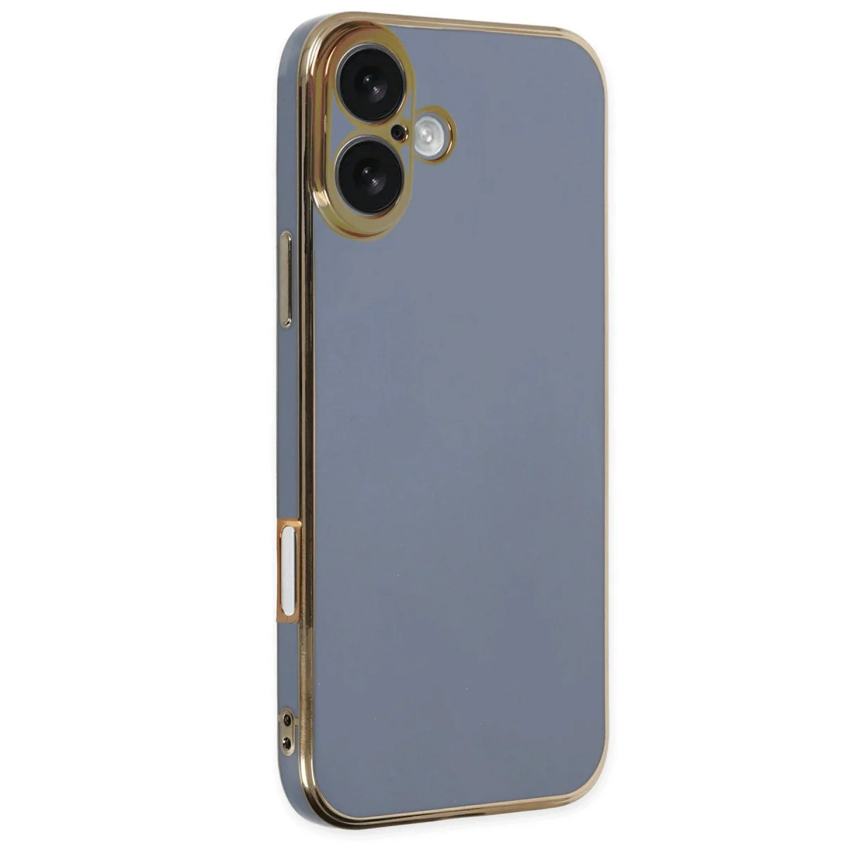 iPhone 16 Volet Silikon Kılıf Mavi - Şık ve Premium Koruma