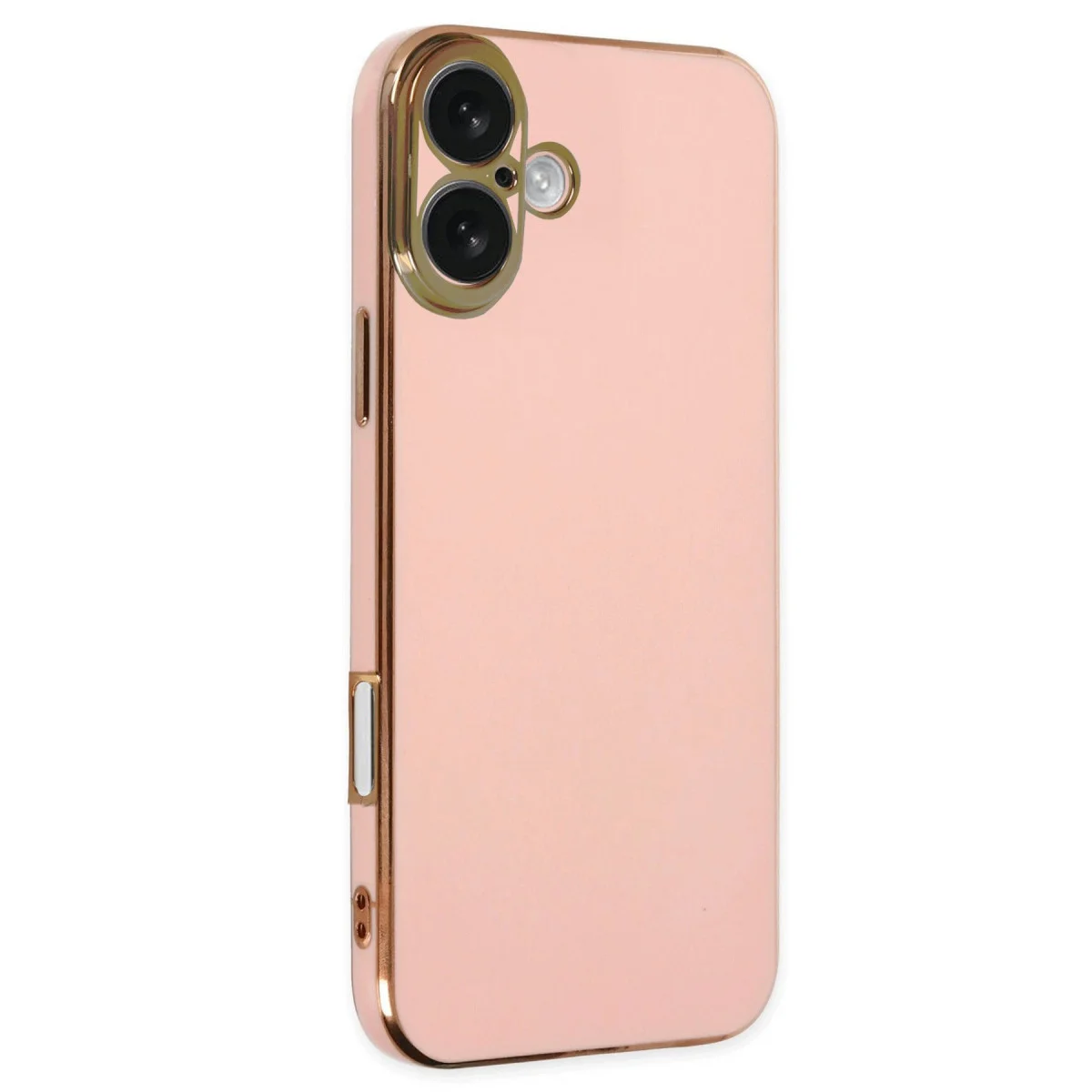 iPhone 16 Volet Silikon Kılıf Pembe - Premium Korumalı ve Şık Tasarım