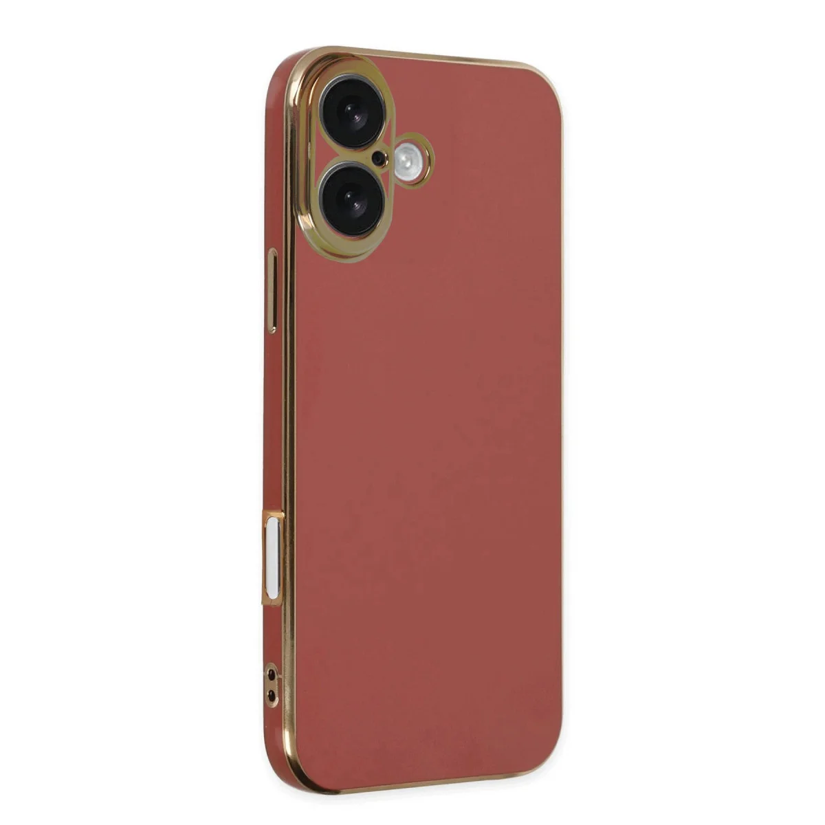 iPhone 16 Volet Silikon Kılıf - Kırmızı ve Premium Koruma