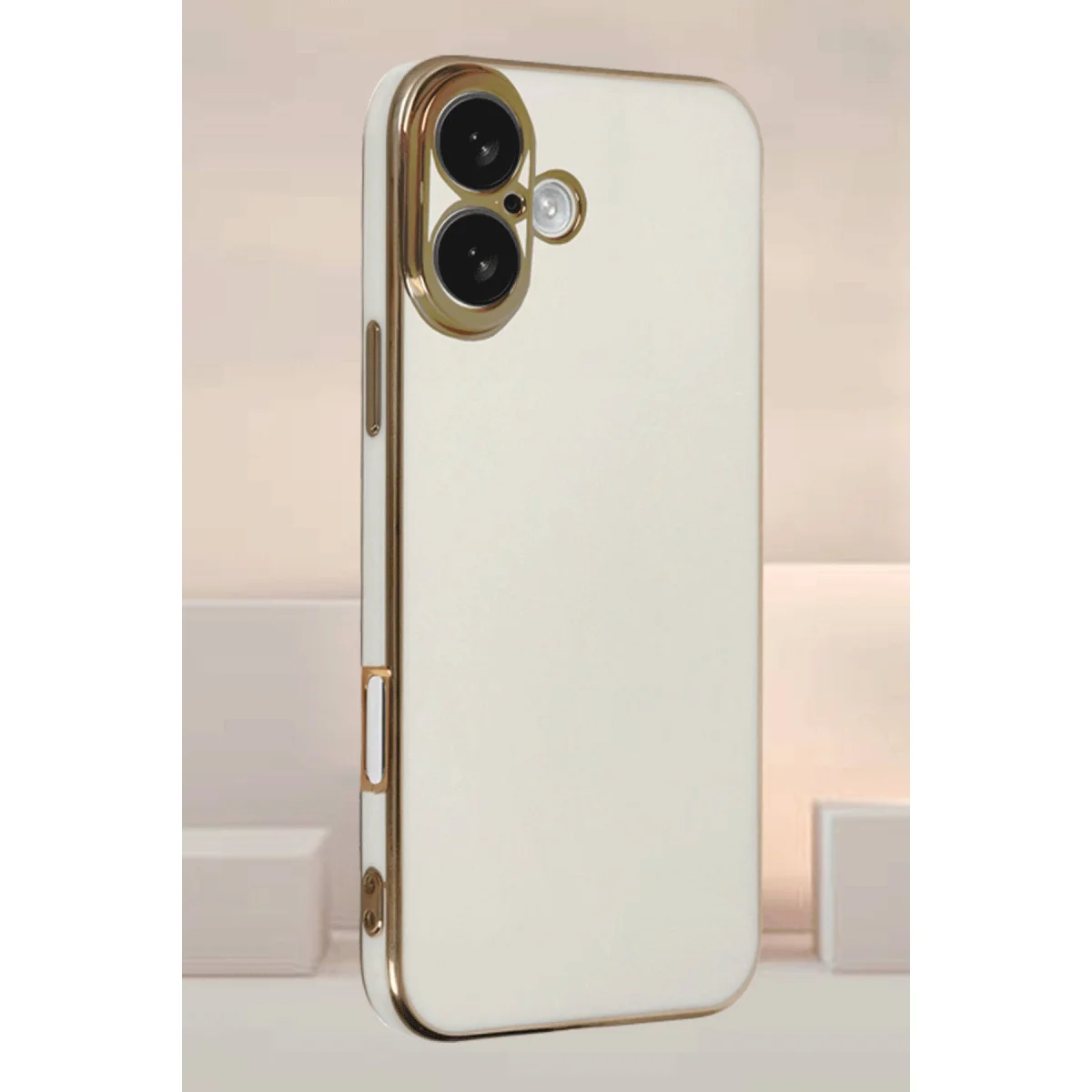 iPhone 16 Volet Silikon Kılıf - Kırmızı ve Premium Koruma