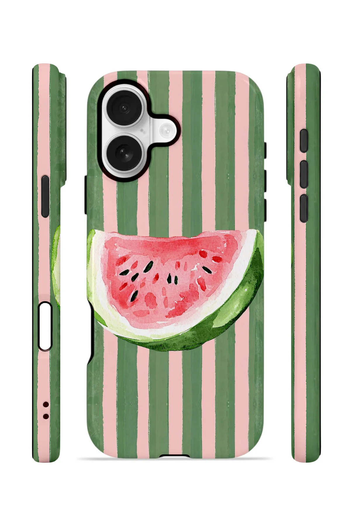 iPhone 16 Vorian Çift Katmanlı MagSafe Kılıf Watermelon Postcard