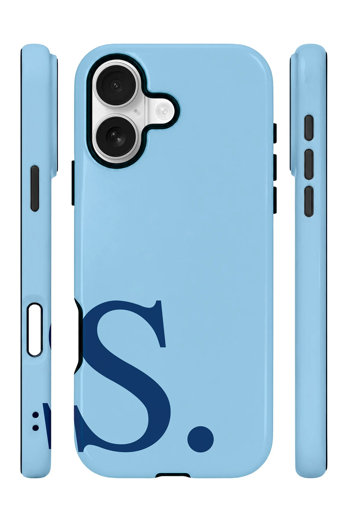 iPhone 16 Vorian Çift Katmanlı Korumalı Kılıf Blue Hour S