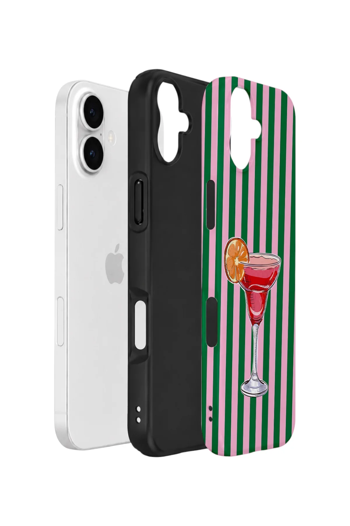 iPhone 16 Vorian Çift Katmanlı Kılıf Pink Citrus Cocktail iPhone 16 Vorian Çift Katmanlı Kılıf Pink Citrus Cocktail