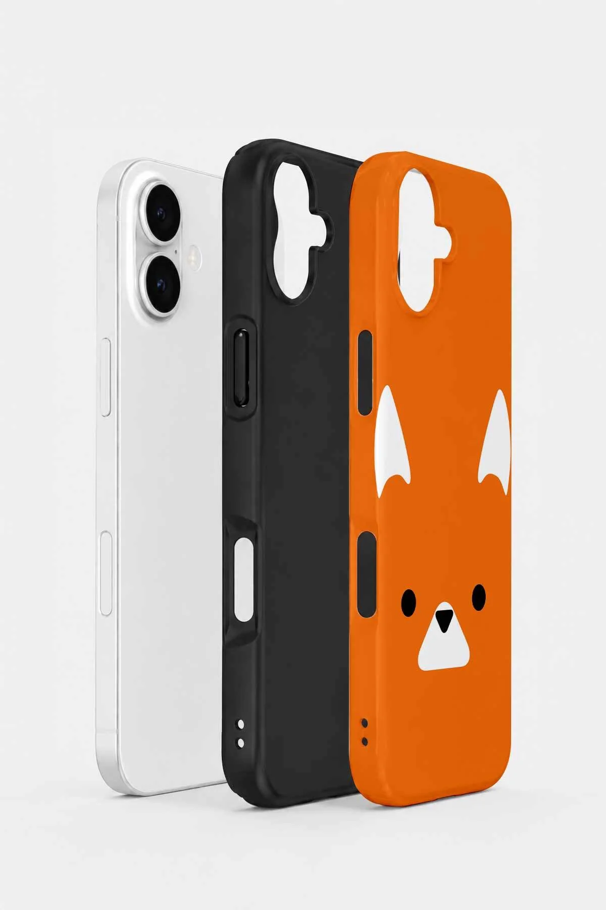 iPhone 16 Vorian Çift Katmanlı Tilkili Kılıf - Görsel 2