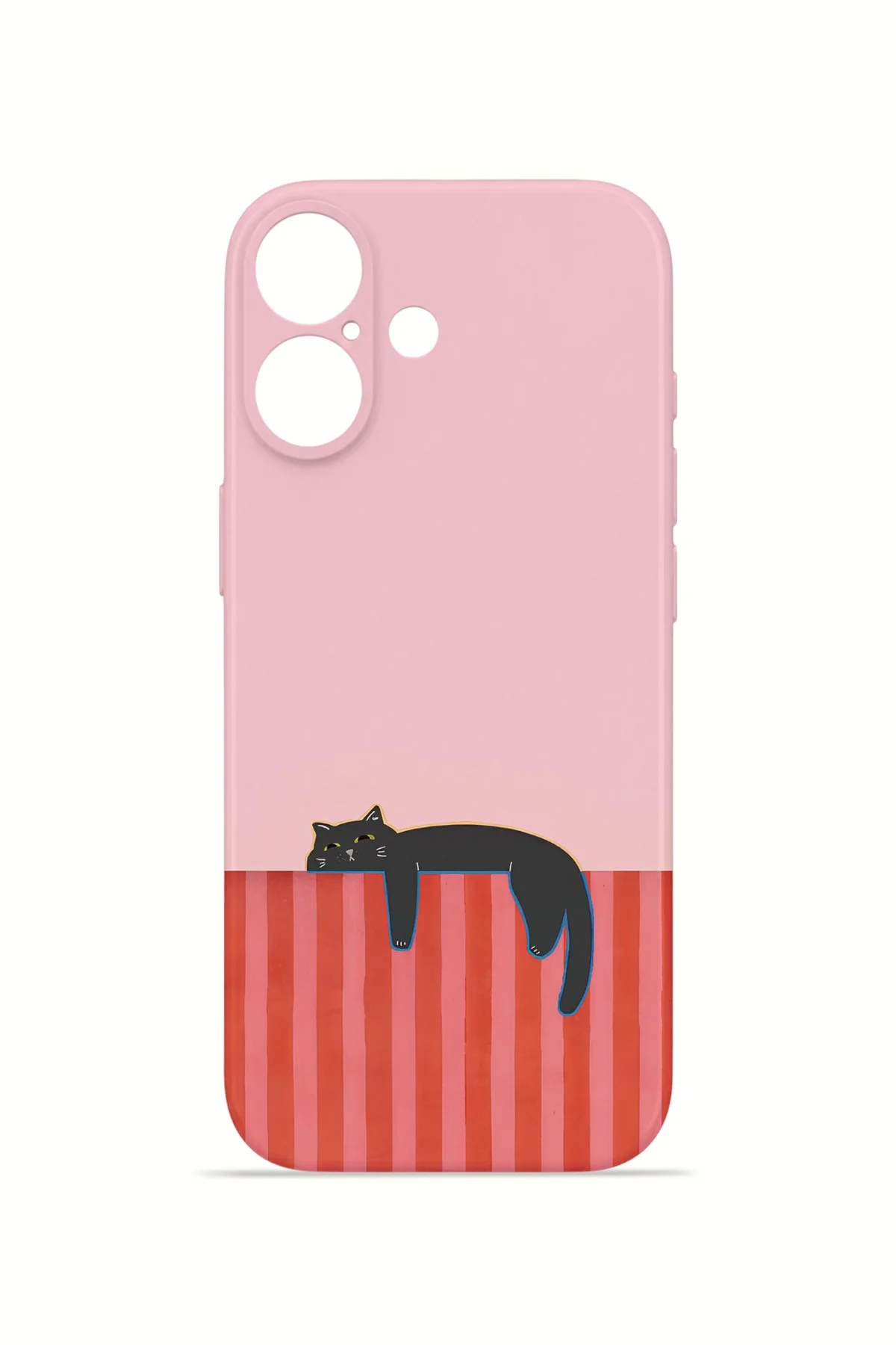 iPhone 16 Vorian İnce Kamera Korumalı Mika Kılıf Lazy Cat Sunset iPhone 16 Vorian İnce Kamera Korumalı Mika Kılıf Lazy Cat Sunset