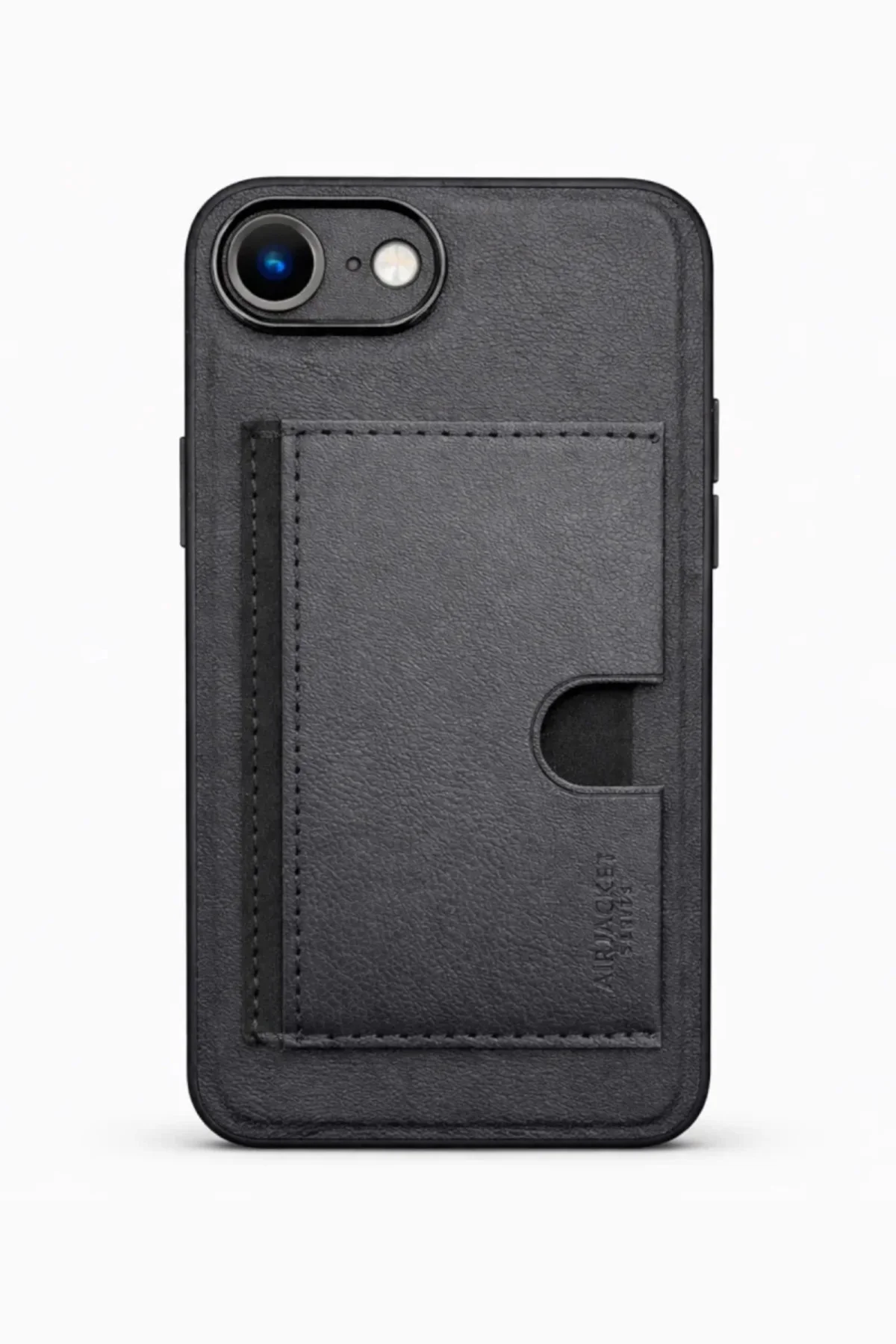 iPhone 16E Kartlıklı Standlı Lüx Kılıf Kahverengi iPhone 16E Kartlıklı Standlı Lüx Kılıf Kahverengi