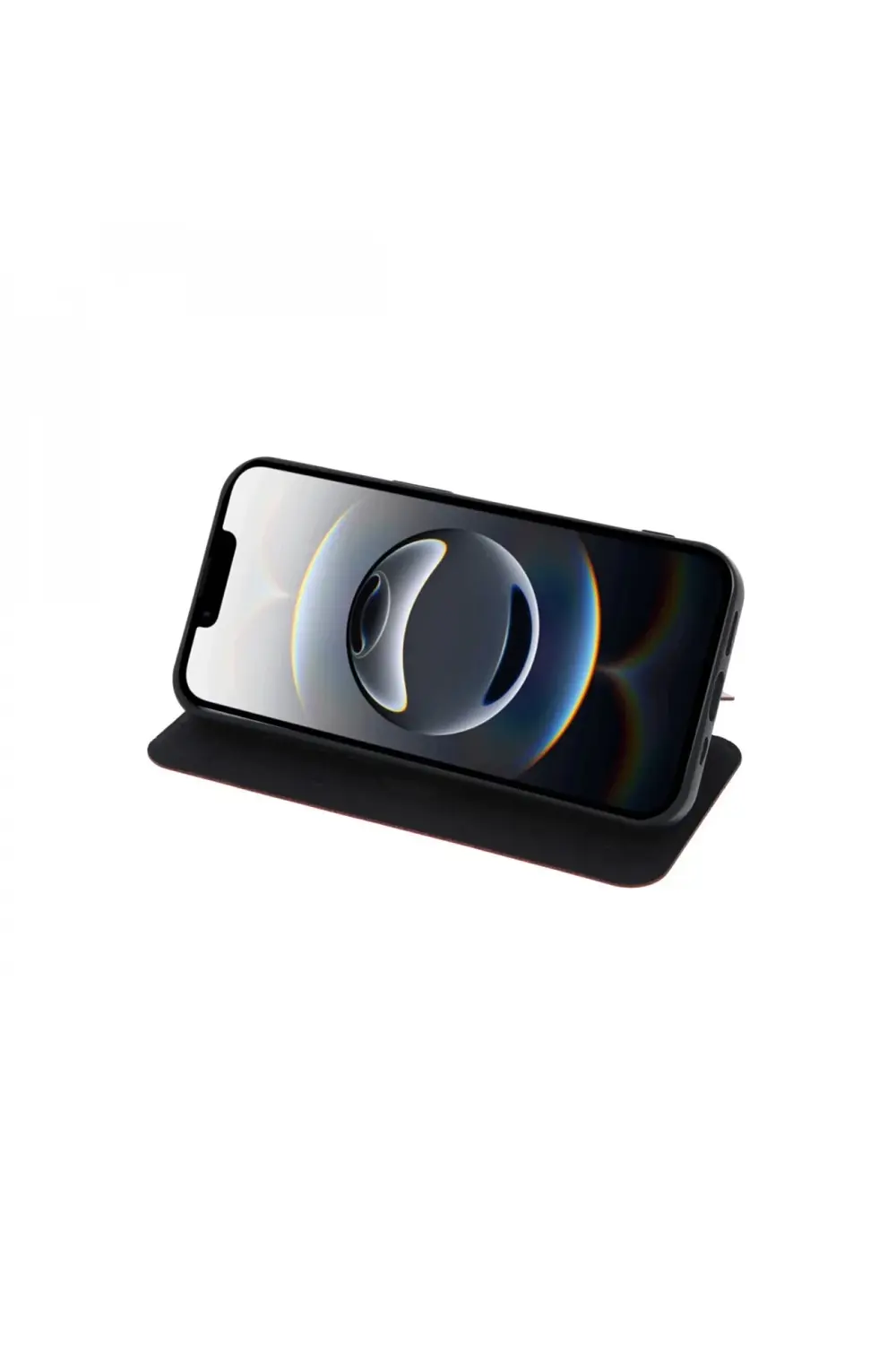 İphone 16e Kılıf Flip Cover - Siyah