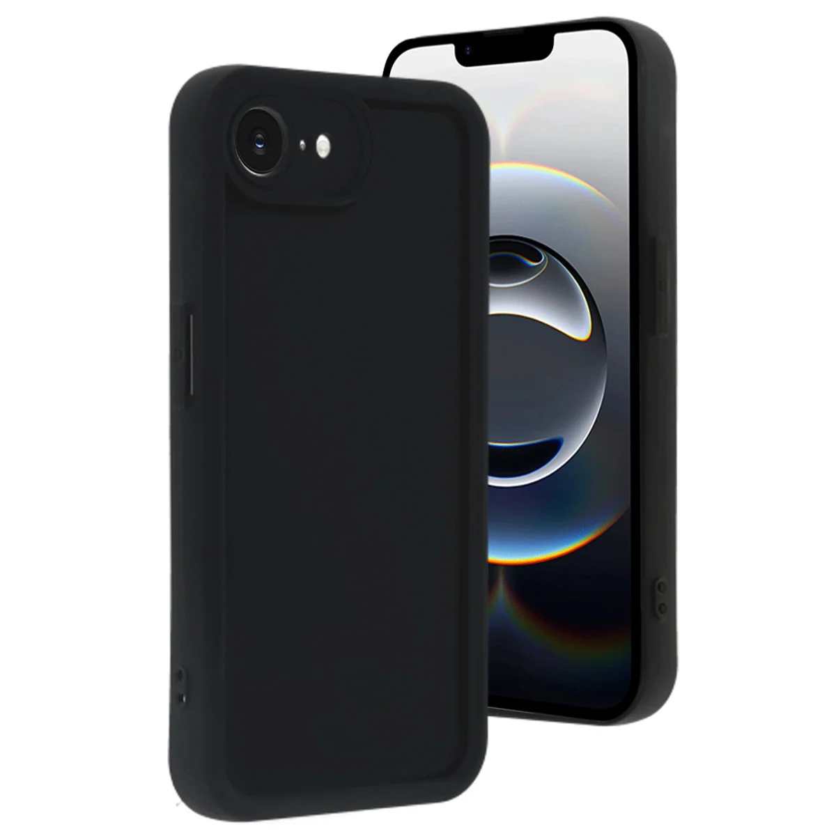 iPhone 16E Viera Silikon Kılıf - Siyah