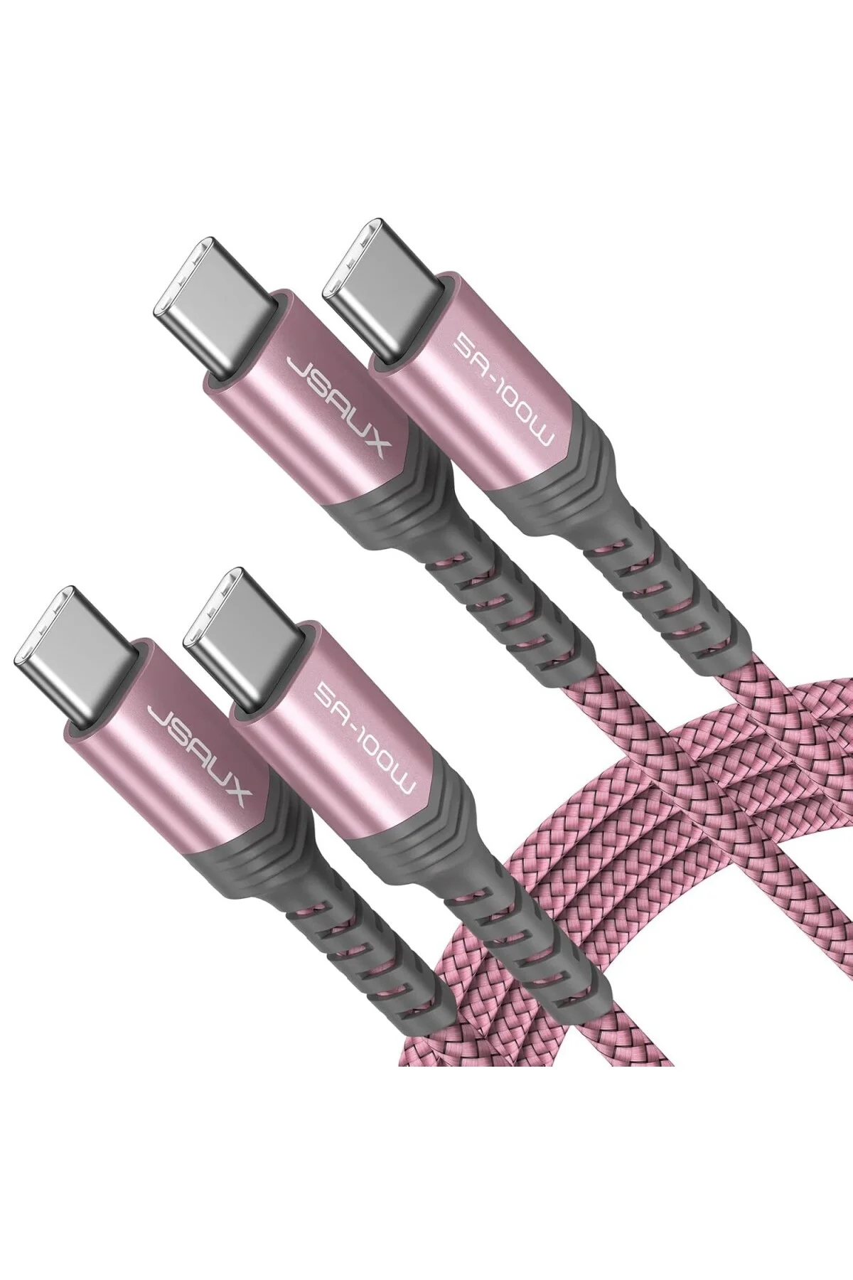 iPhone 17, 100W/5A USB C için USB C kablosu, dokuma şarj kablosu, hızlı şarj kablosu,