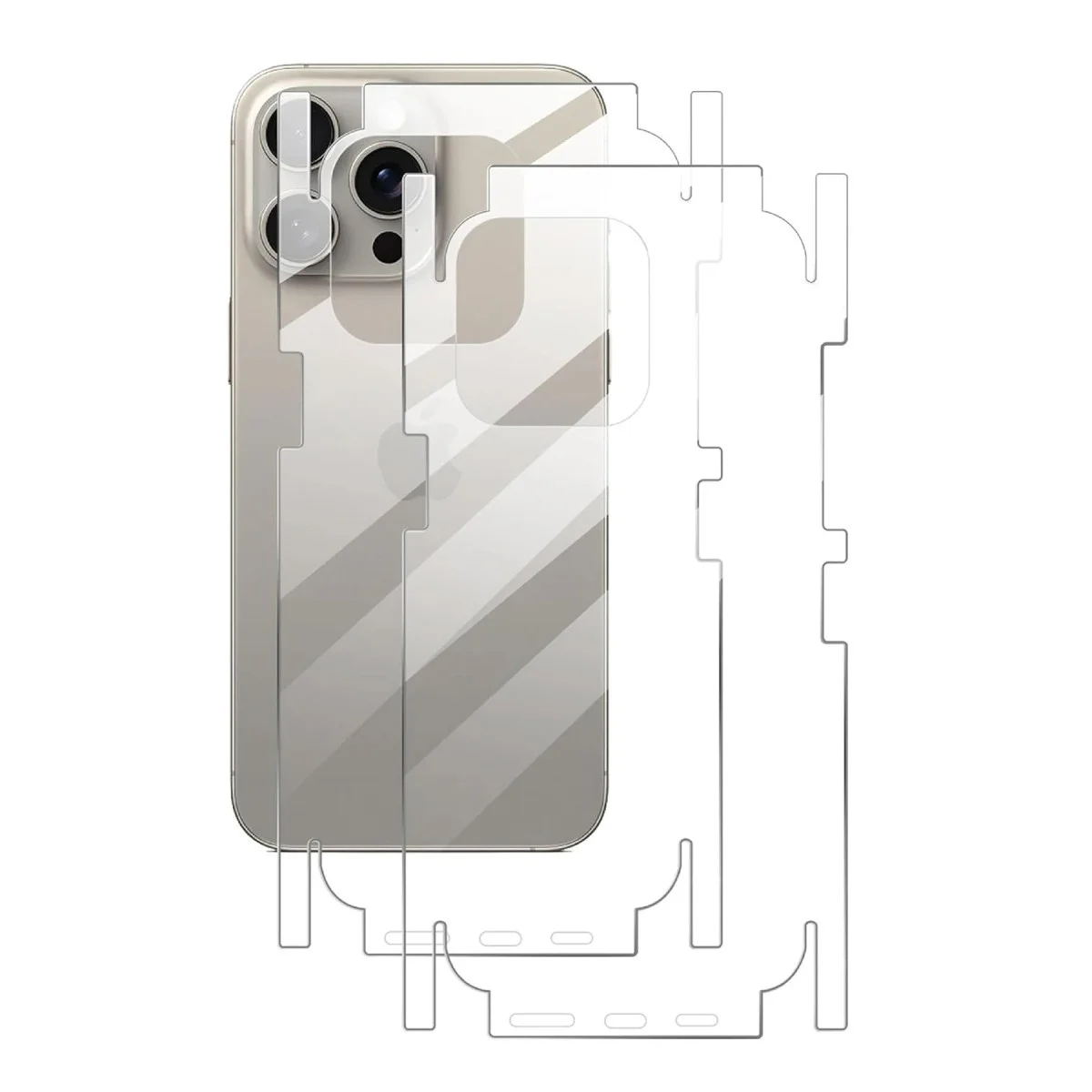 iPhone 17 Air 360 Mat Full Body Arka Koruyucu